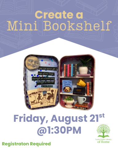 Create A Mini Bookshelf
