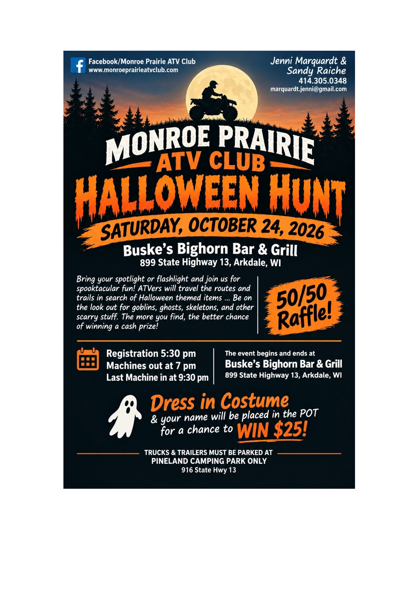 Monroe Prairie ATV/UTV Club: Halloween Hunt