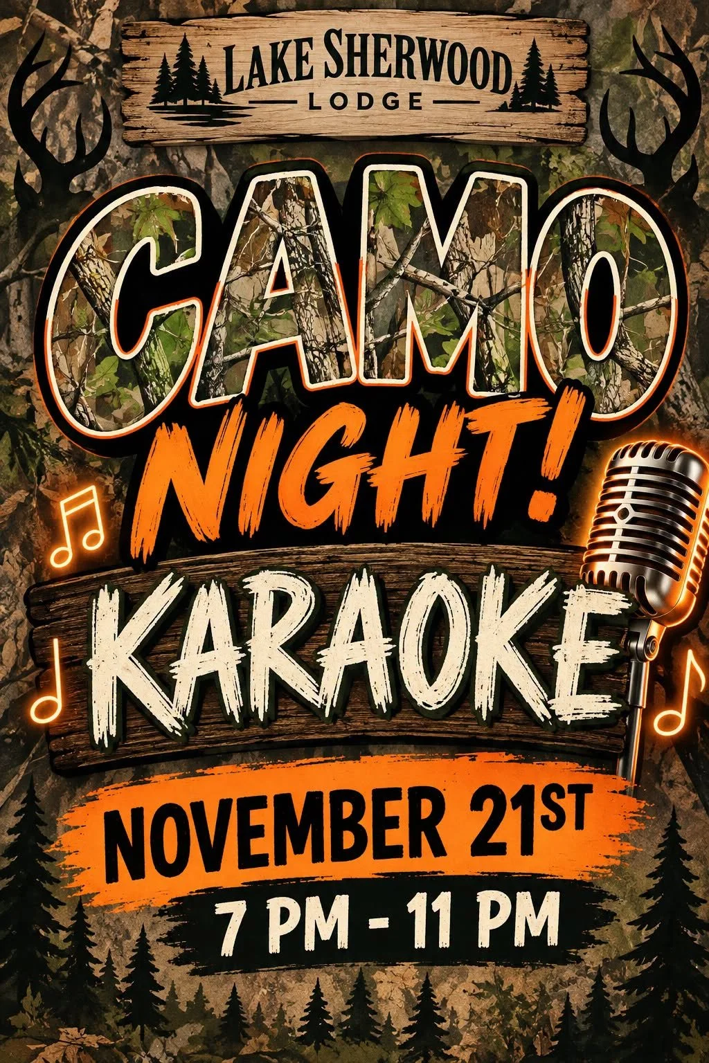Karaoke @ Lake Sherwood Lodge