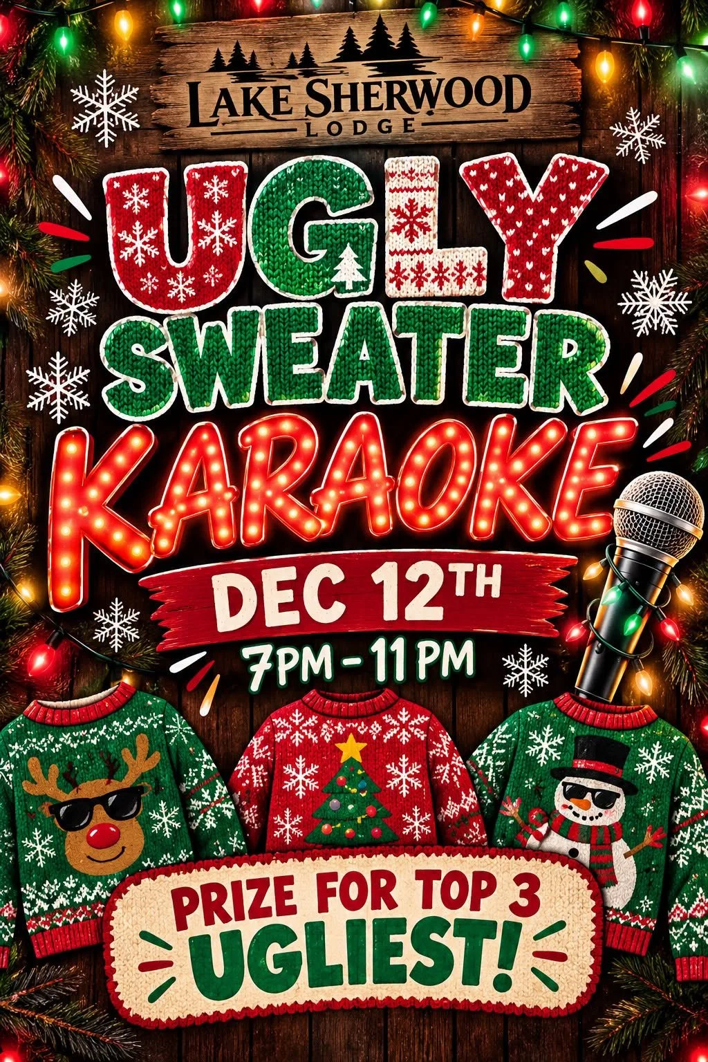 Karaoke @ Lake Sherwood Lodge