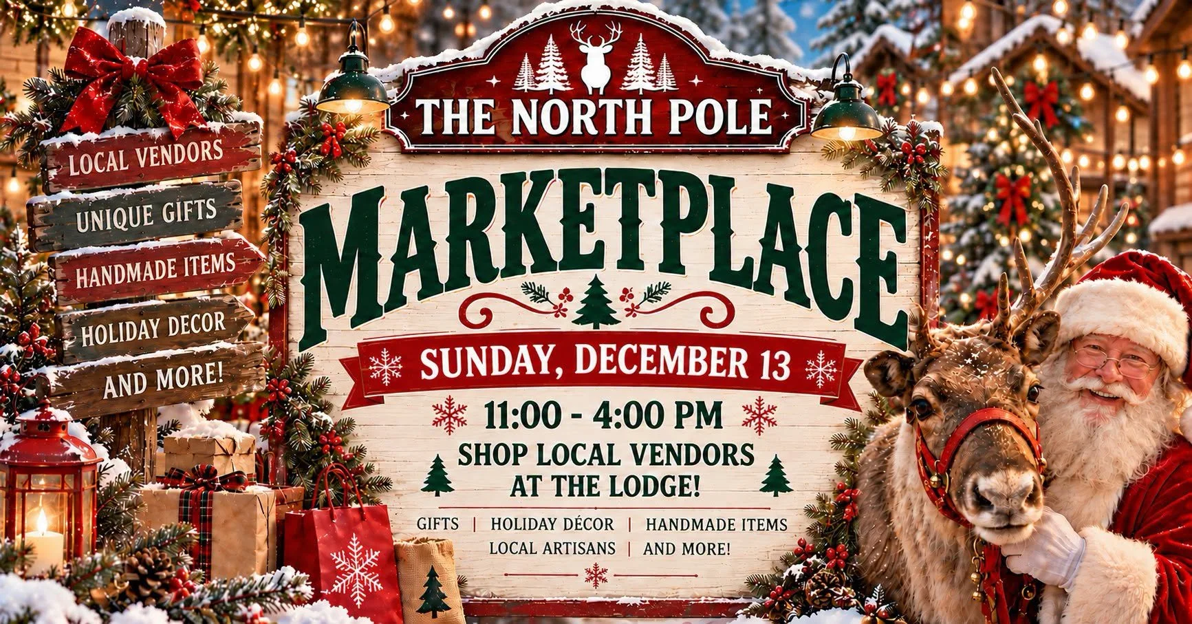 North Pole Marketplace @ Lake Sherwood Lodge
