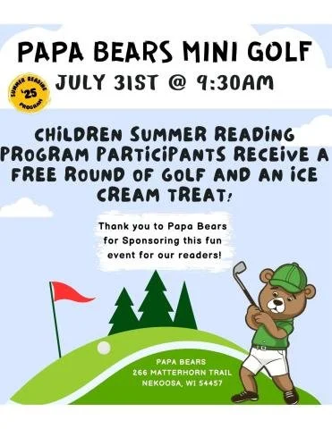 Papa Bear’s Mini Golf (Lester Library of Rome)