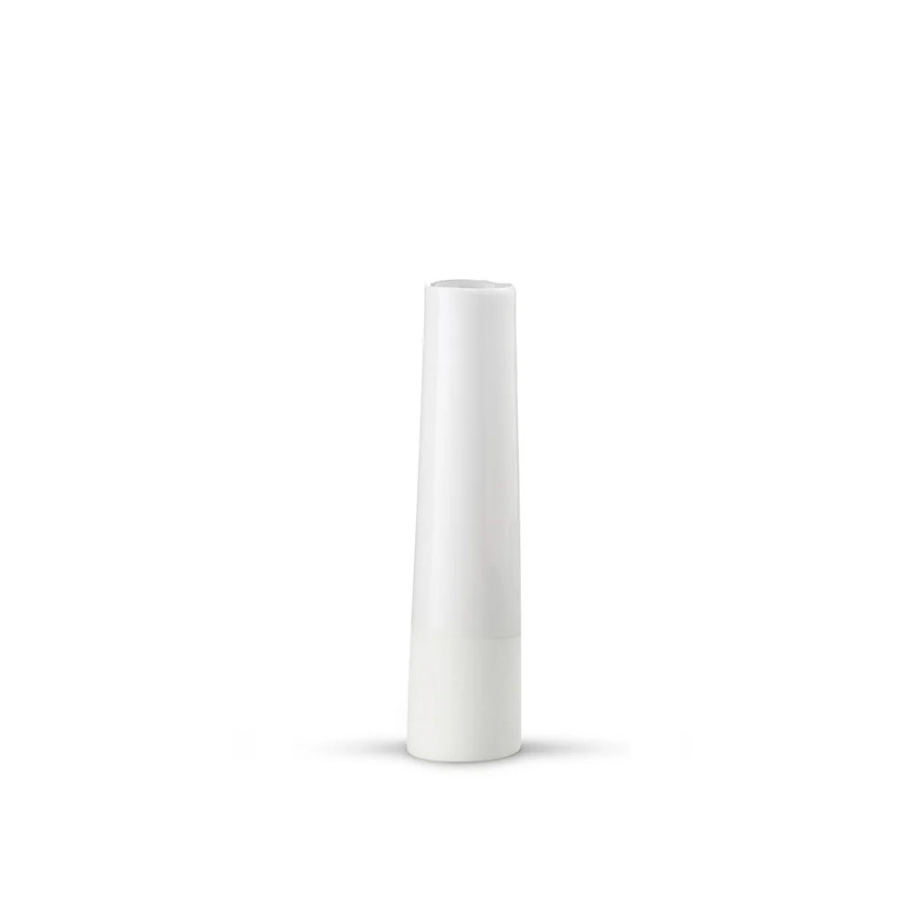 TUBE VASE 1 TUBE, WHITE