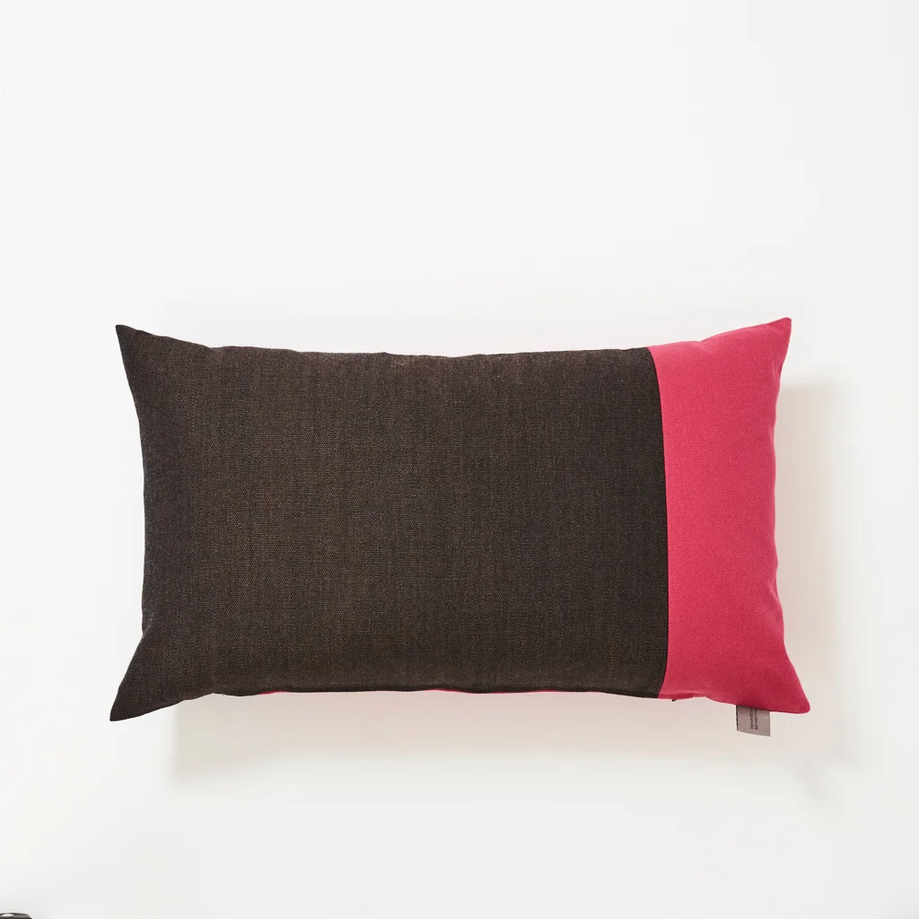 Magenta TWISt cushion by Place de Bleu