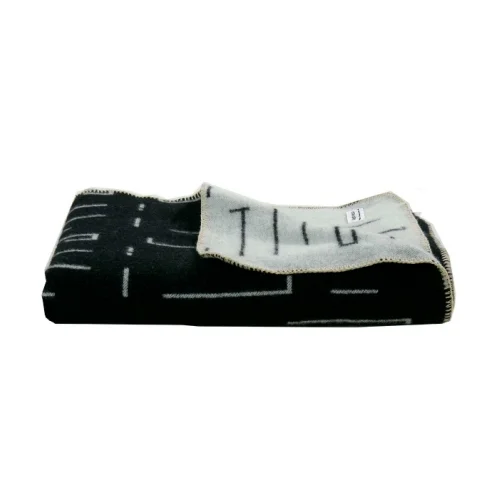 CORBU wool throw by Majken Mann