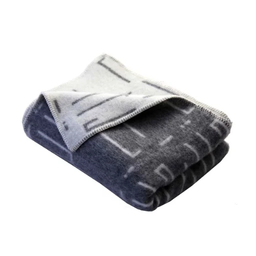 CORBU woll throw by Majken Mann