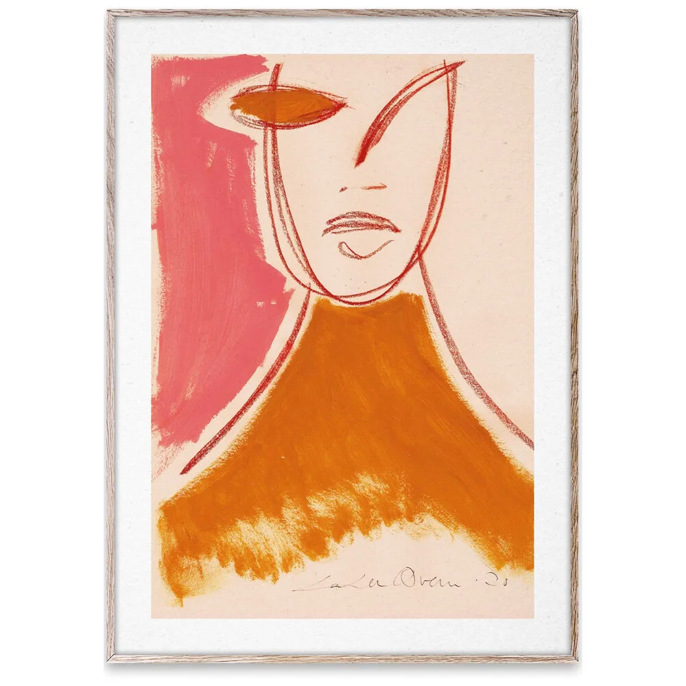 PINK PORTRAIT, 50CM X 70CM