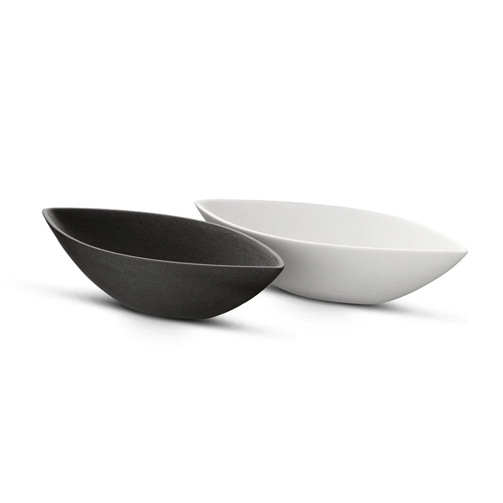 salt and pepper boat bowls