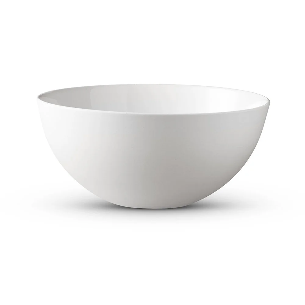 TALL BOWL, LARGE, WHITE