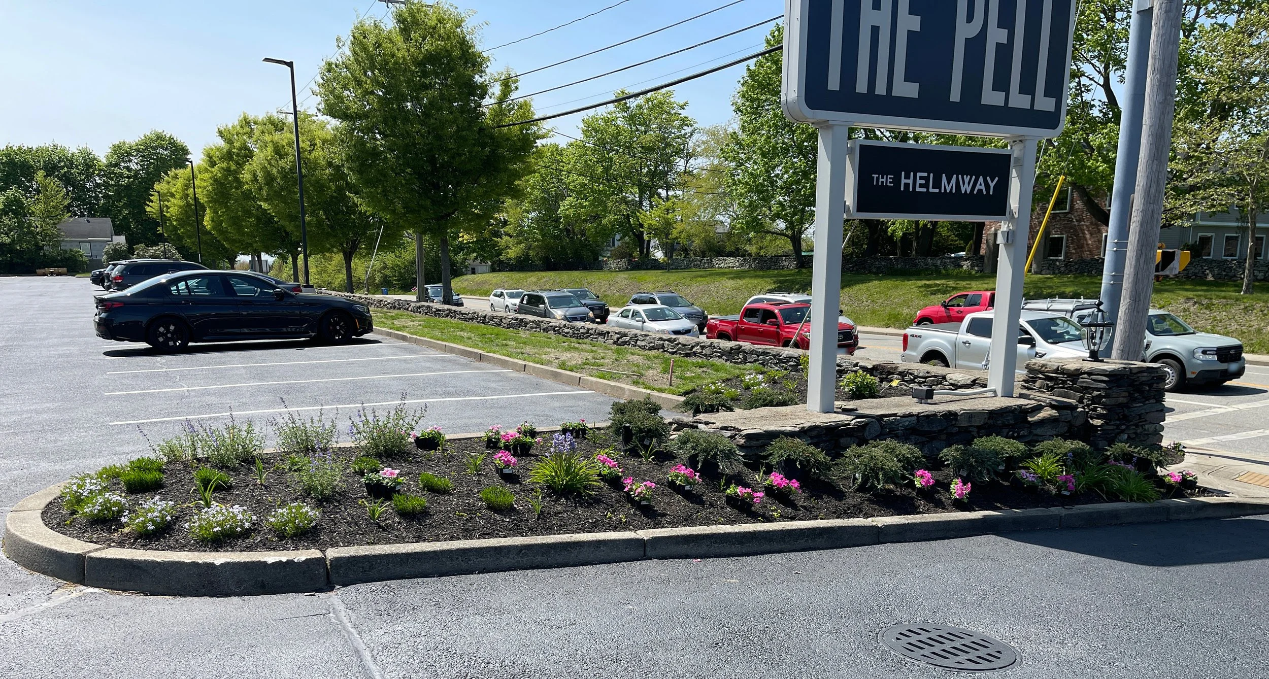 Perennial and Annual Sign plantings