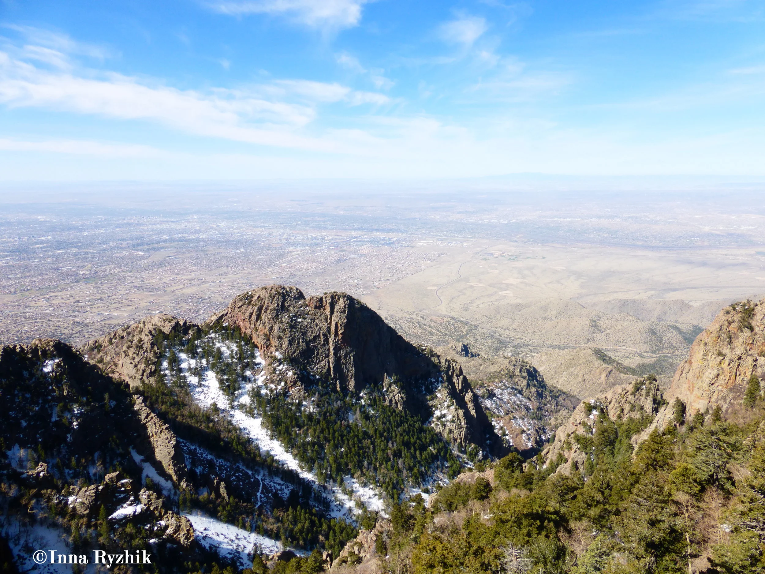 Snowfall - Sandia Mountains