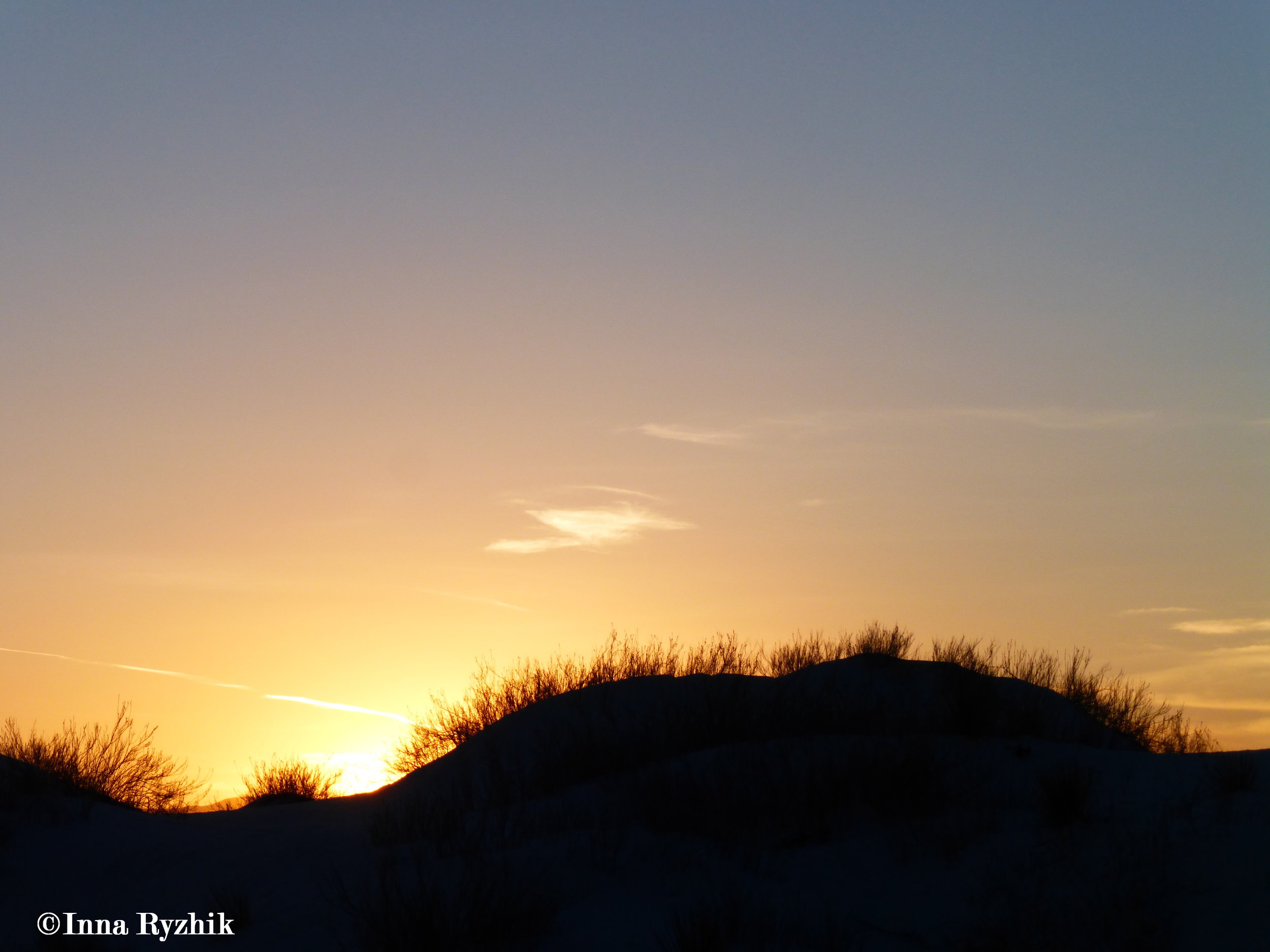 Sundown - White Sands National Monument