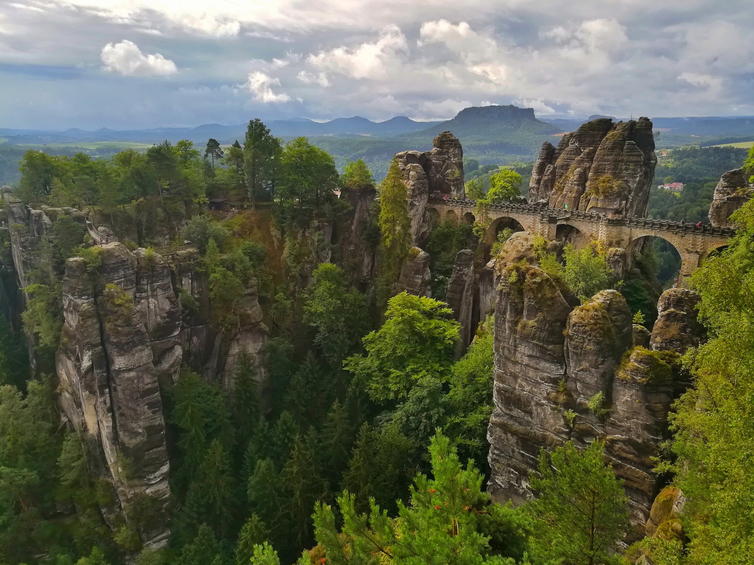 The Bastei bridge 