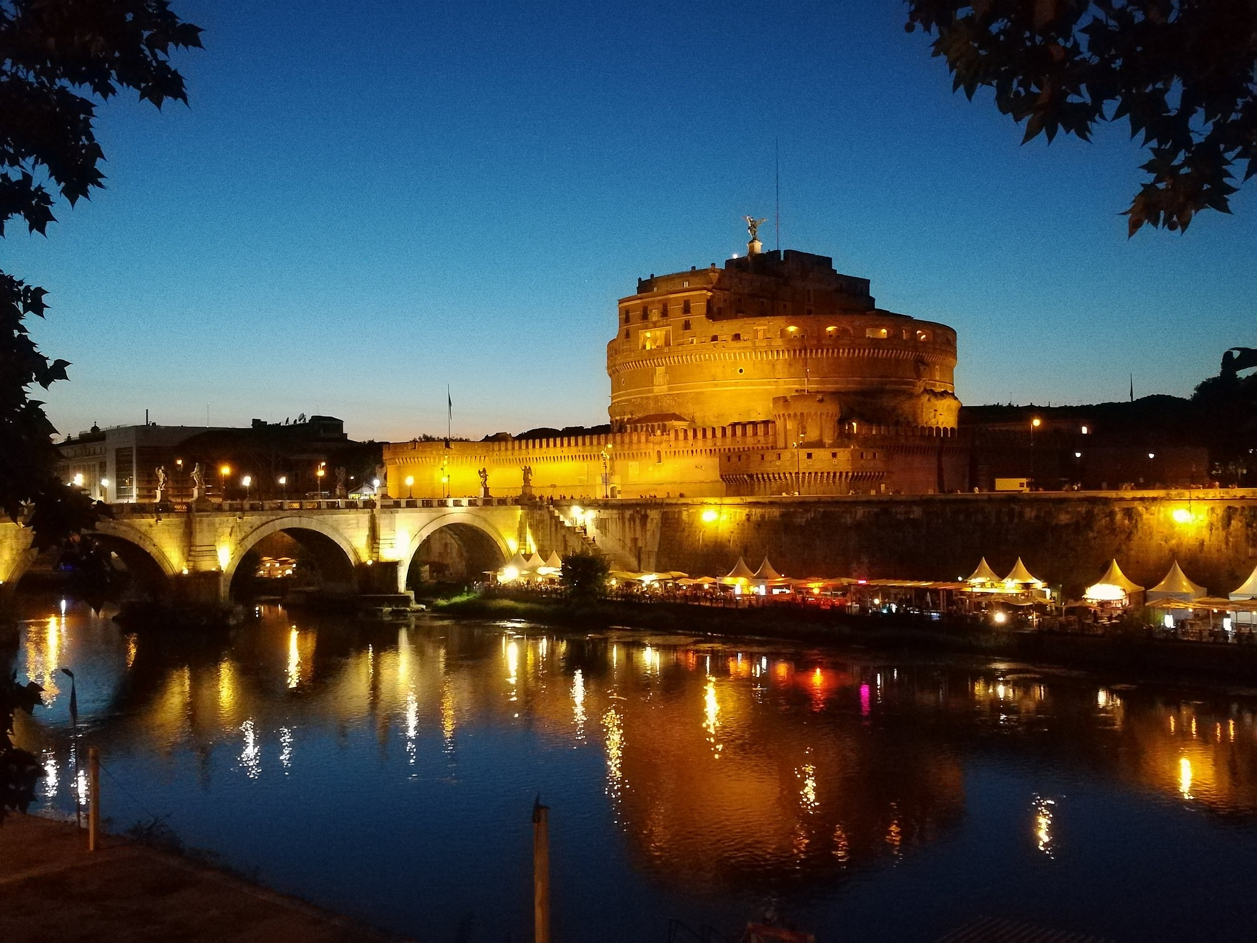 The gorgeous city at night