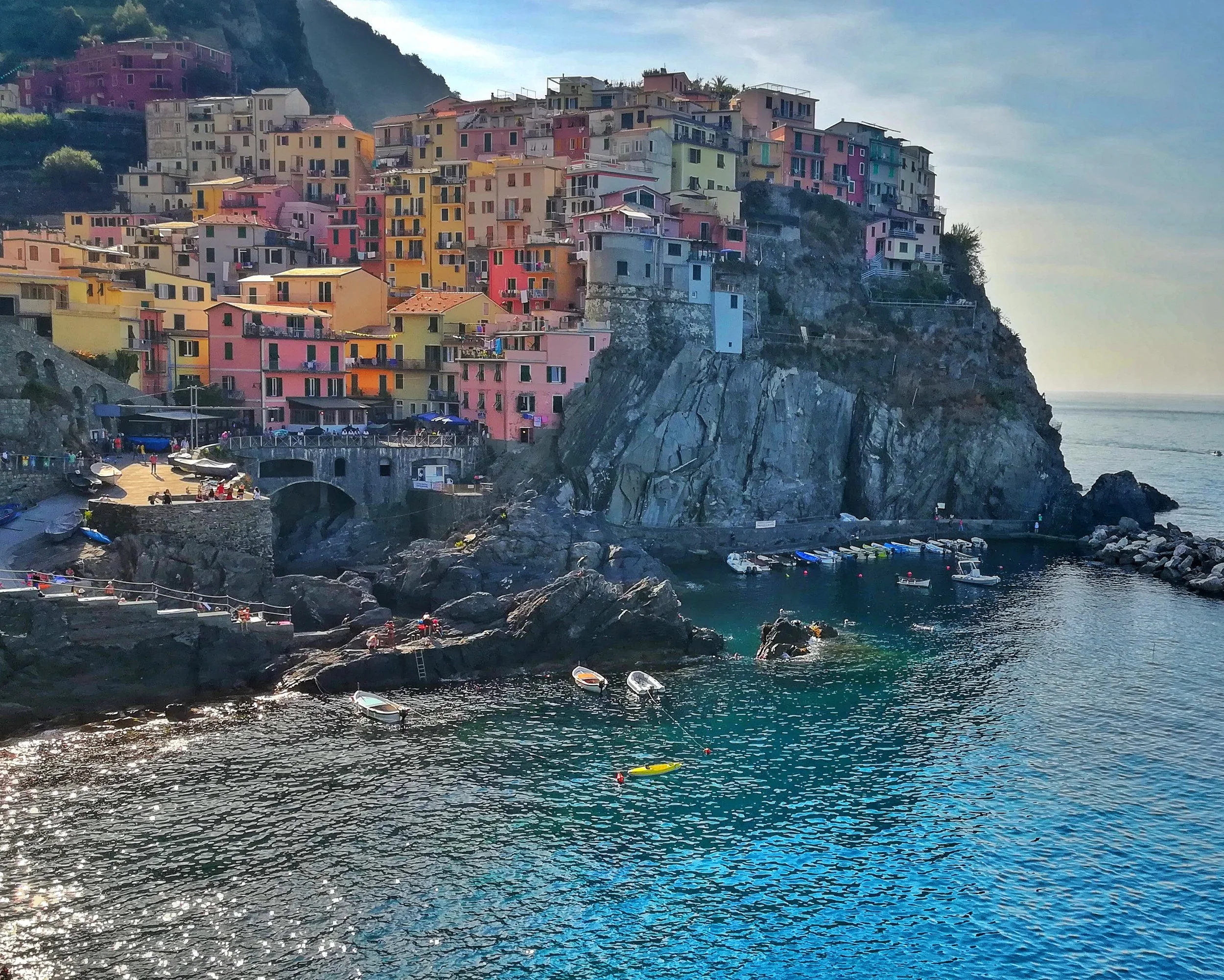 Cinque Terre (pronounced ching-ka-terra)