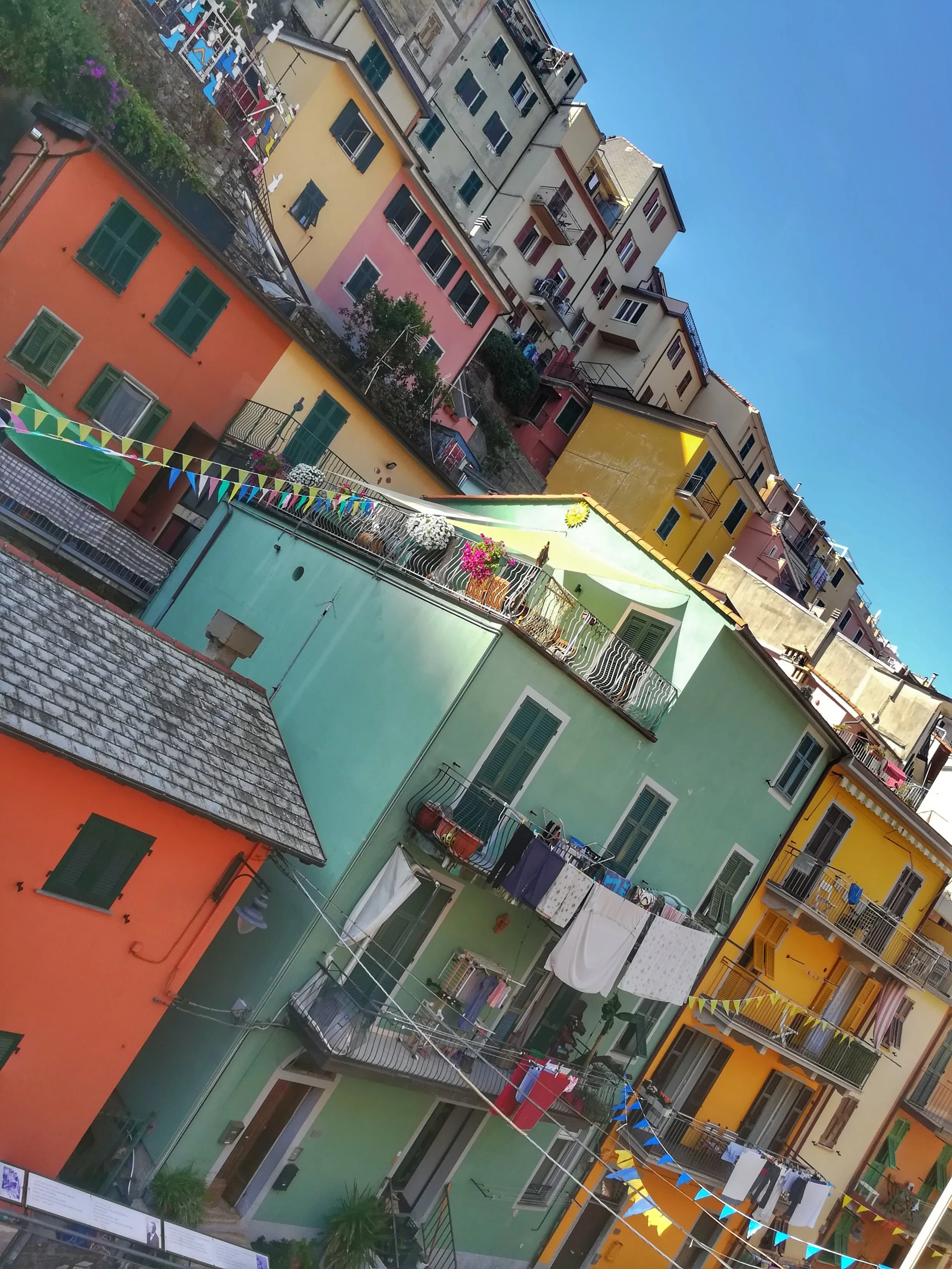 Fun colourful streets
