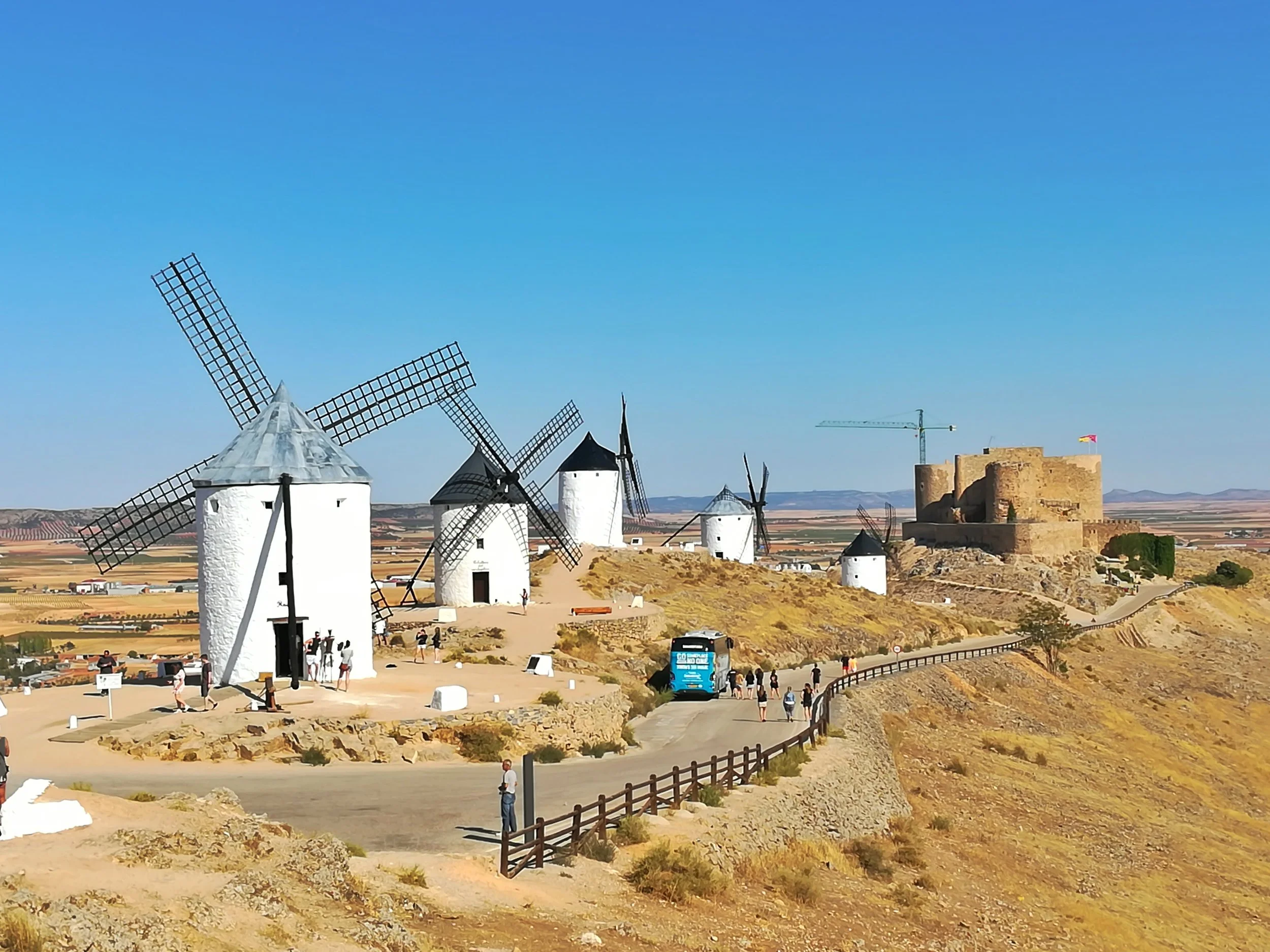 The windmills that looked like giants 