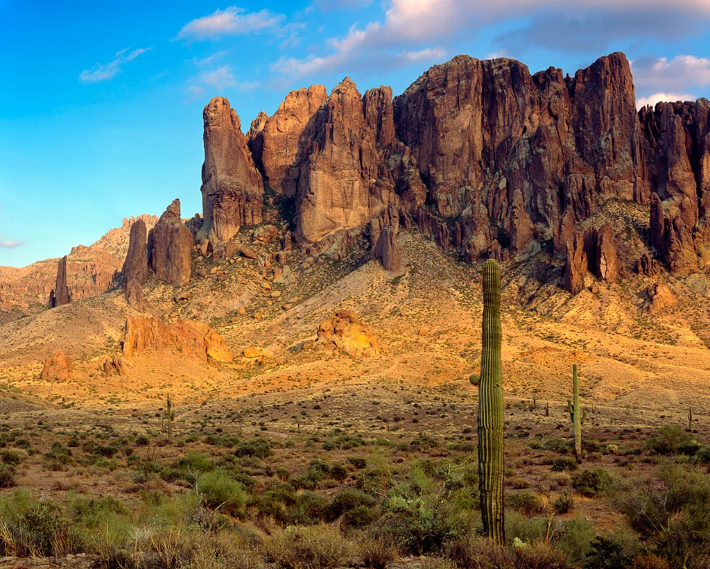 The Superstition Mountains