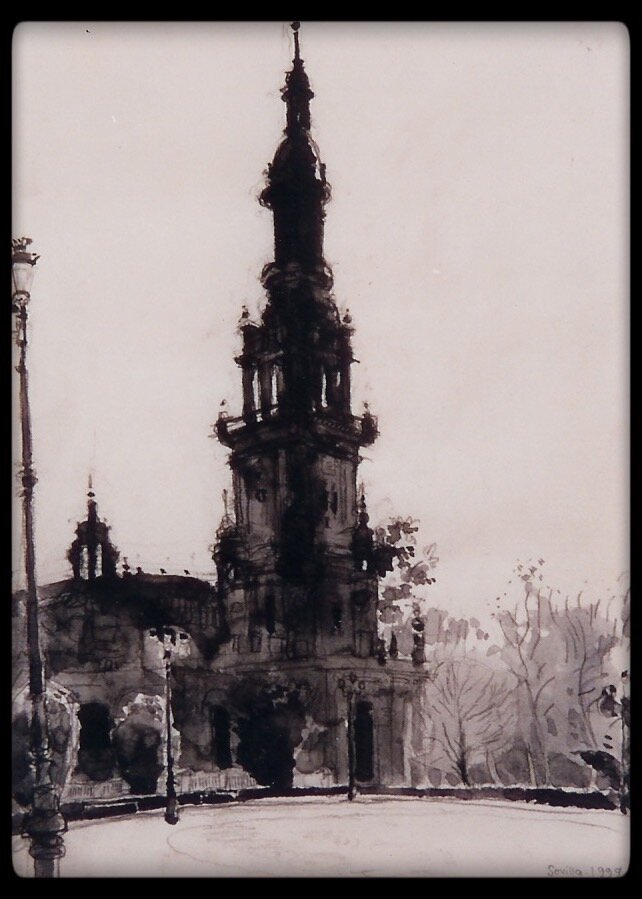 PLAZA DE SPANA SEVILLE 1998