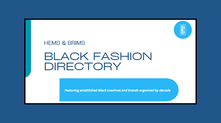 Black Fashion Directory