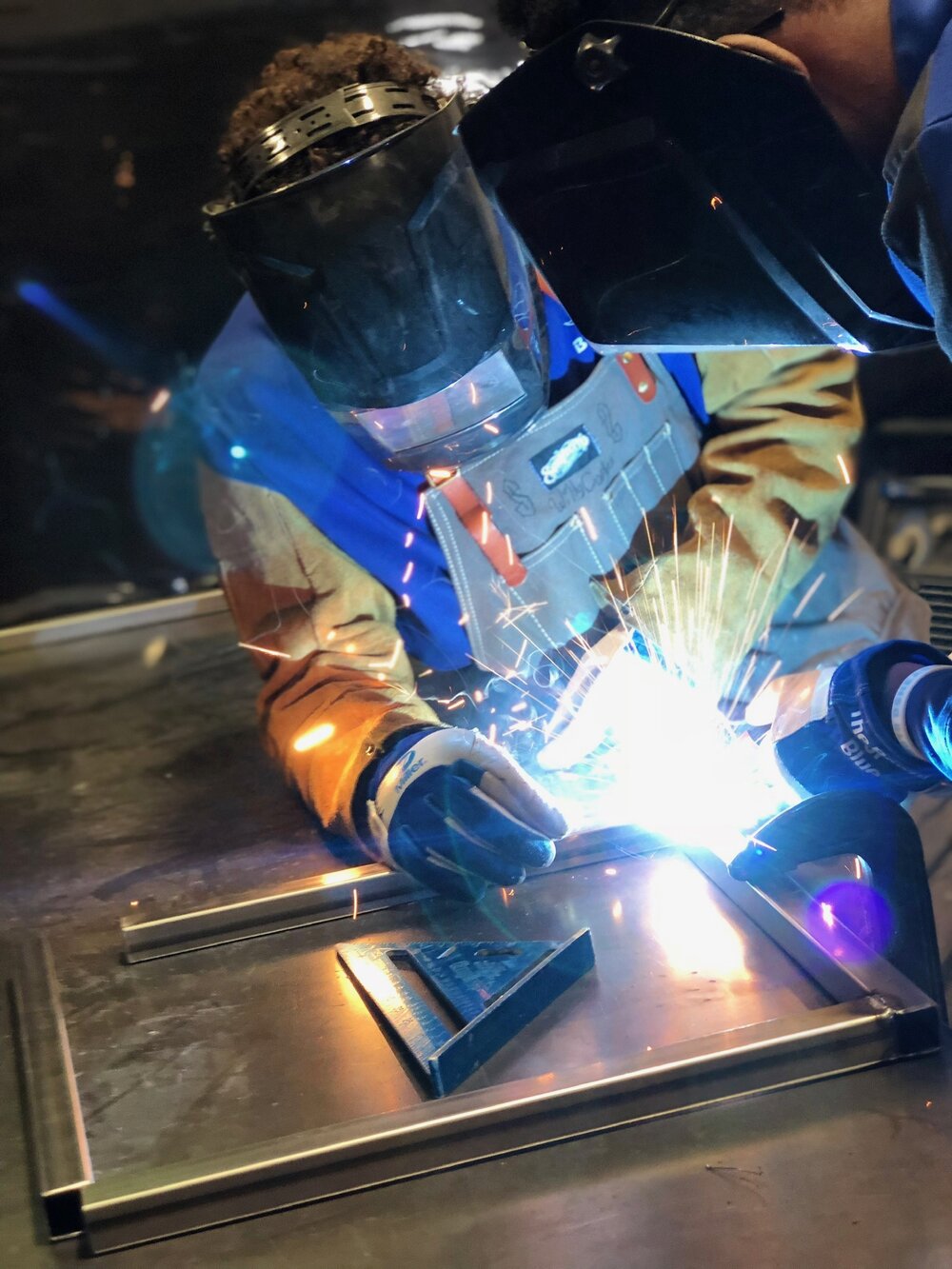 Students Tagteam Welding.JPG