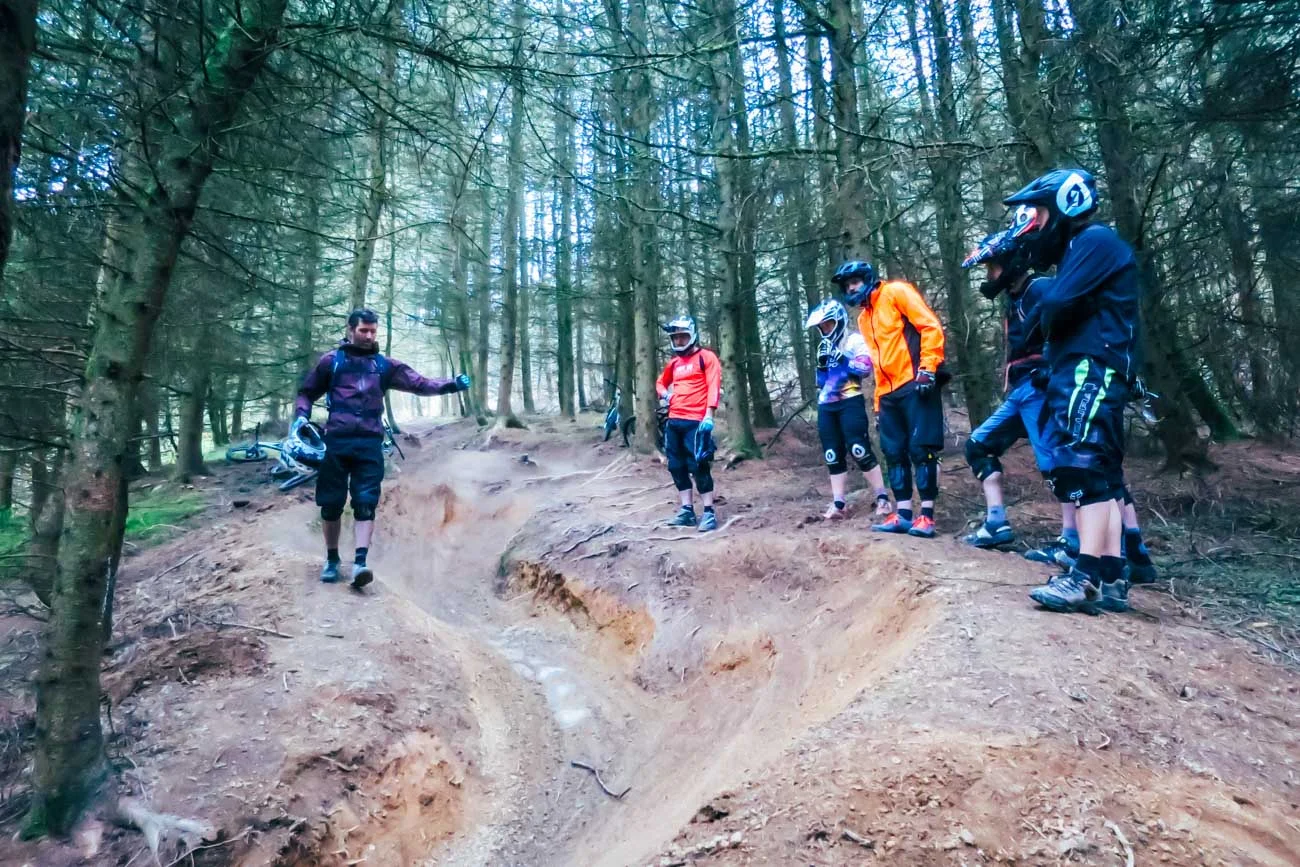 Intro course at  Revolution Bike Park  in the UK
