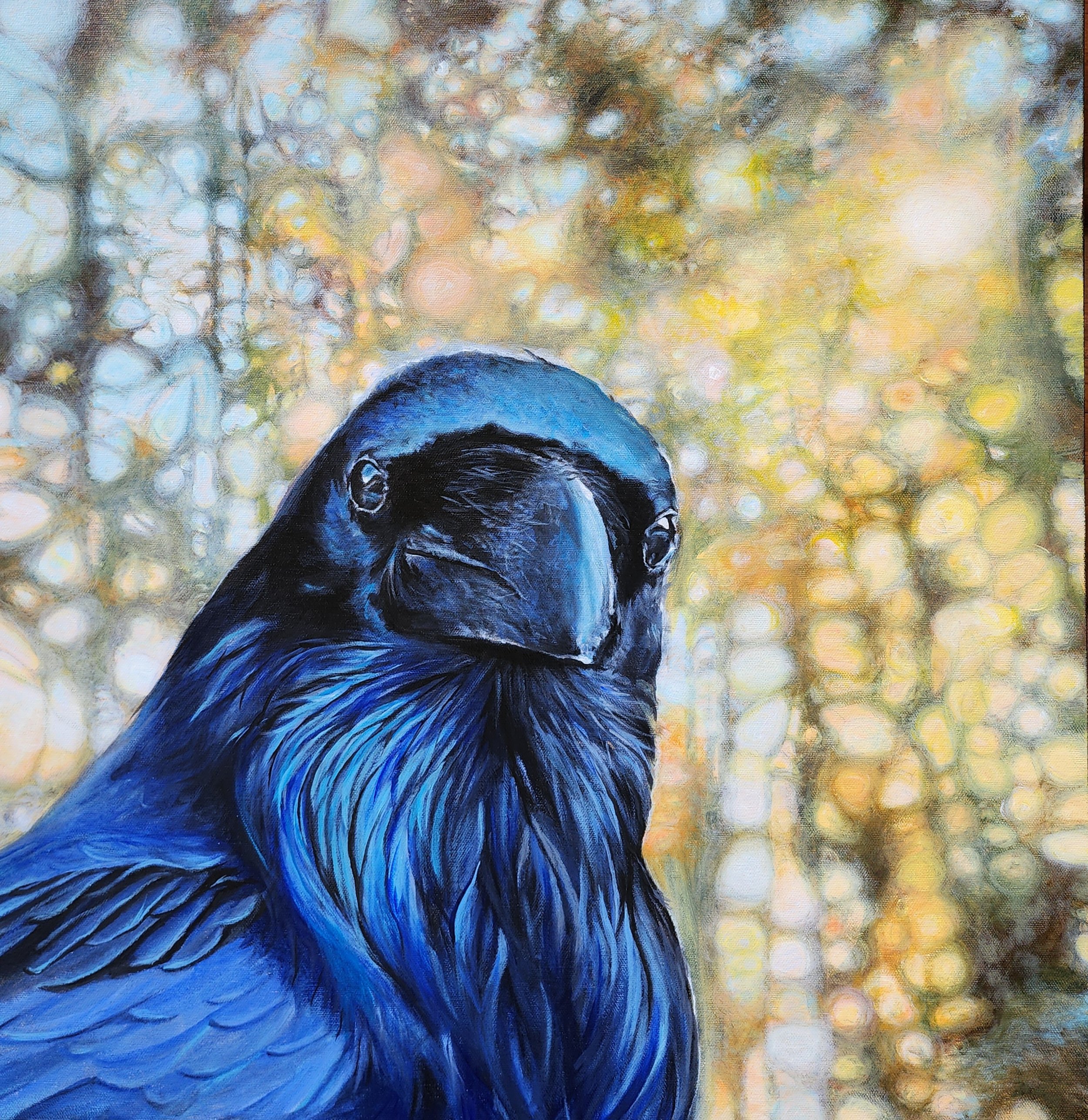 Insight, 24 x 24", Acrylic on Canvas