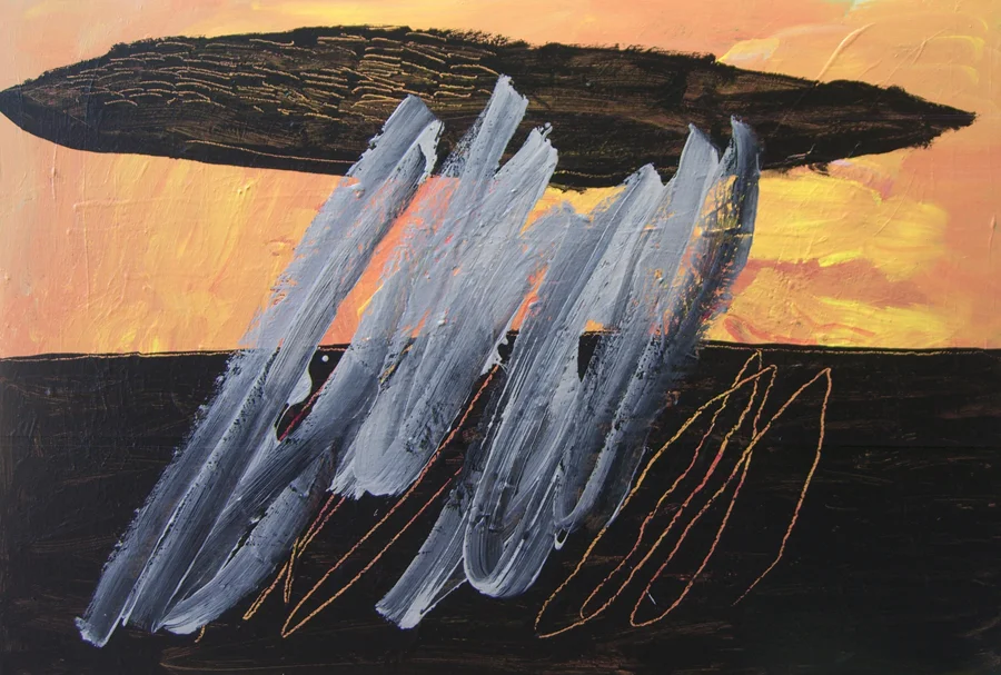 John Reid Painting for me is directly comparable to biochemistry, which I studied for a significant period of time. With the latter, one studies the relationships between substances in a test tube and their potential reactivity. With painting, the same sense of relationship and reactivity is looked for - between colours and between individual marks on the canvas. Paintings are also catalysts, a surface that stimulates a reaction to proceed, not necessarily seen or articulated but felt within the viewer. www.johnreid.net.au