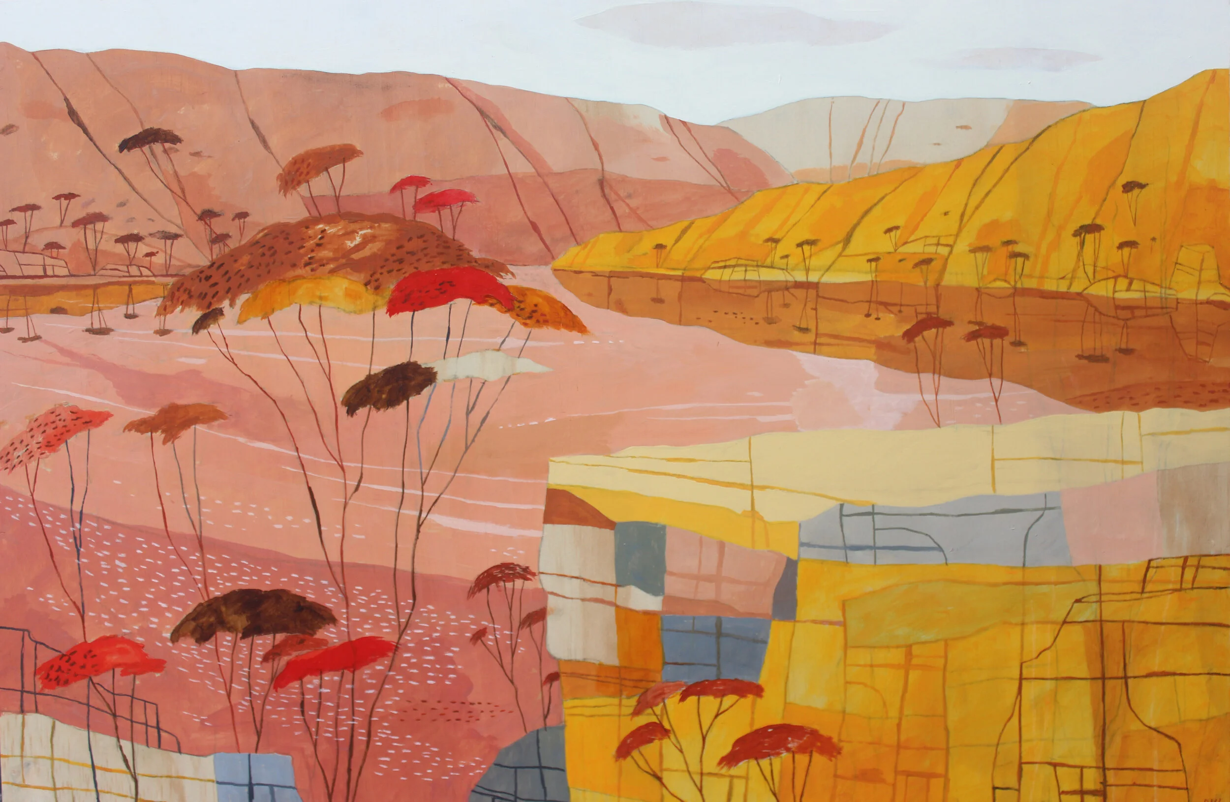BenWaters_GoldenCliffs_43x62cm_AcryliconBoard.jpg