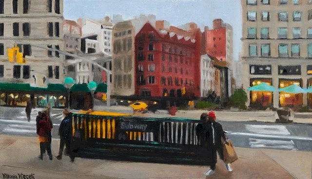 VittoriaVieceli_FlatironPlazaNYC_9inx5in_OilonBoard_$380.jpeg