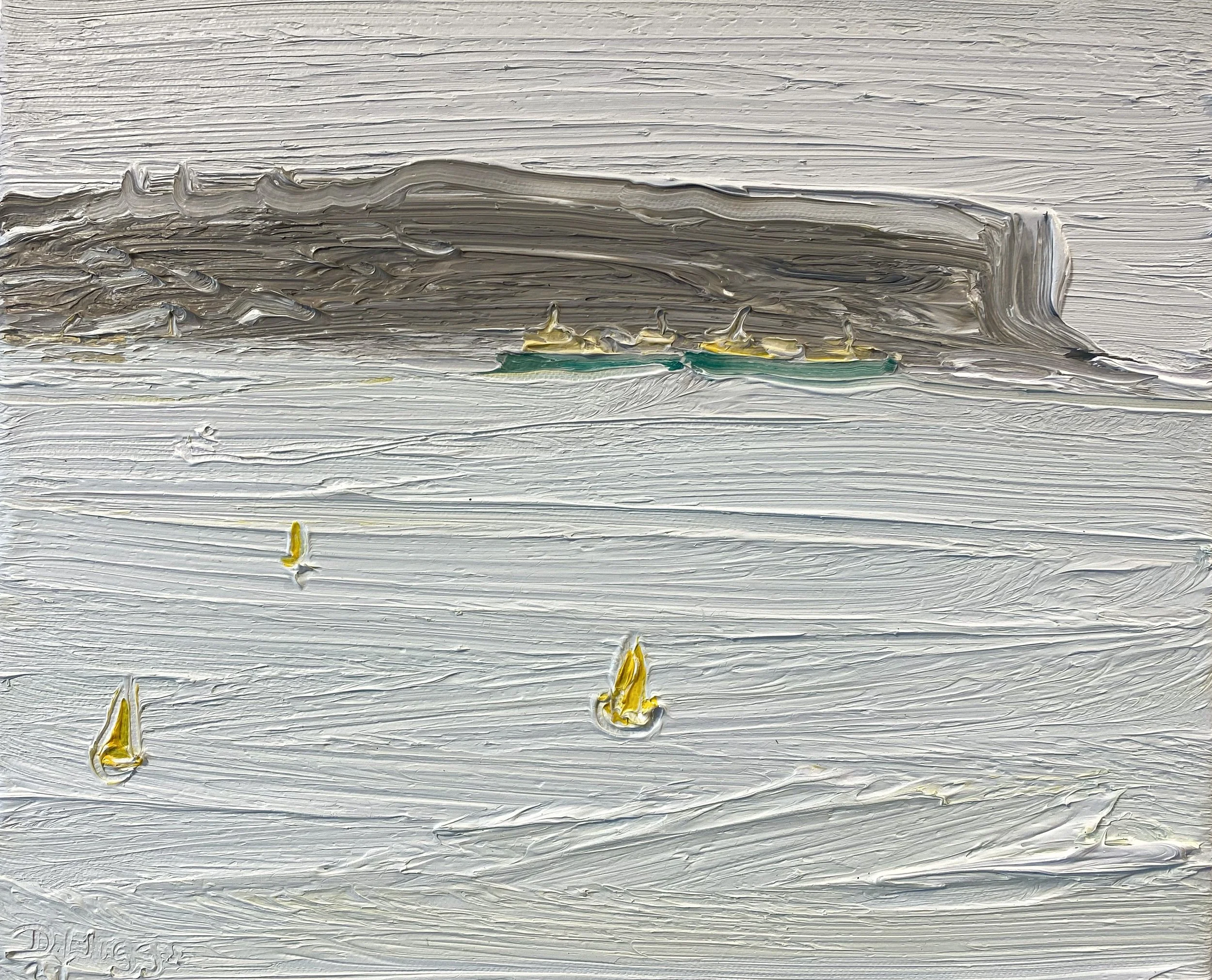 DavidWiggsPassingFerries-North Head and BalmoralBoys.jpeg