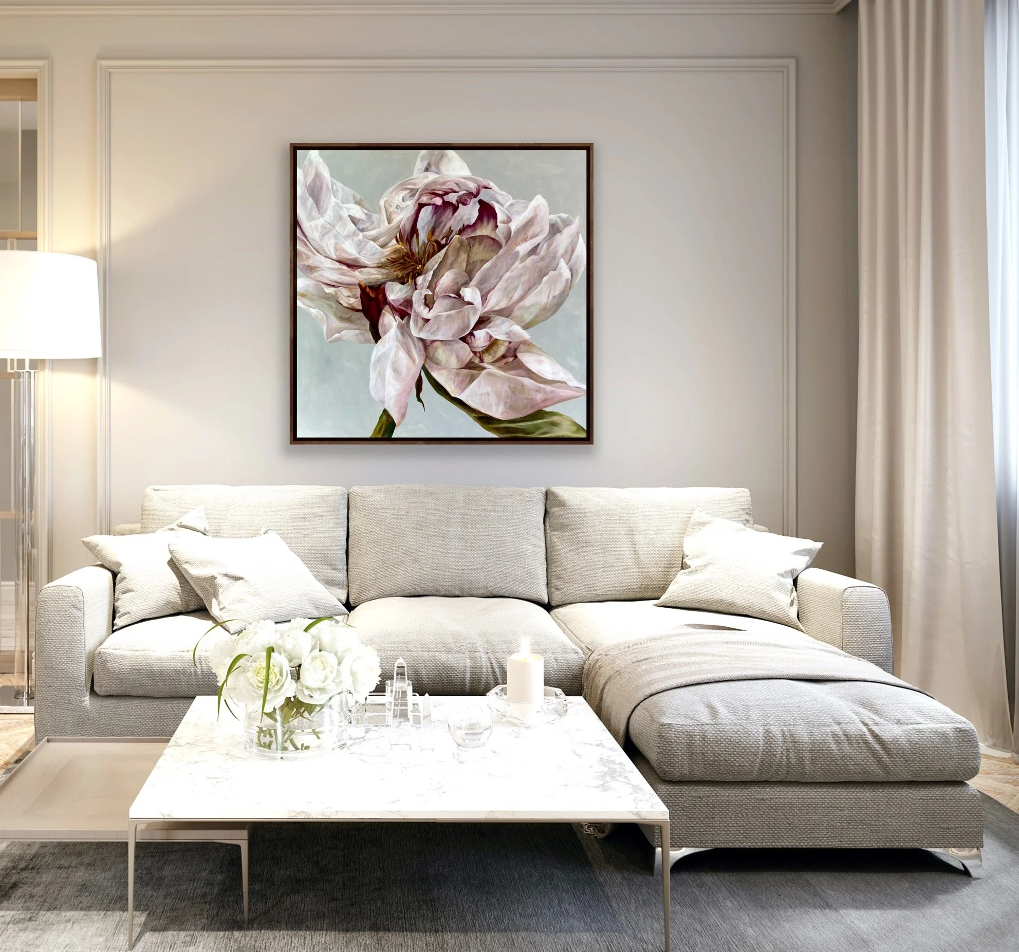 Emerge Marilou Palazon Framed Acrylic on canvas $3200.JPG