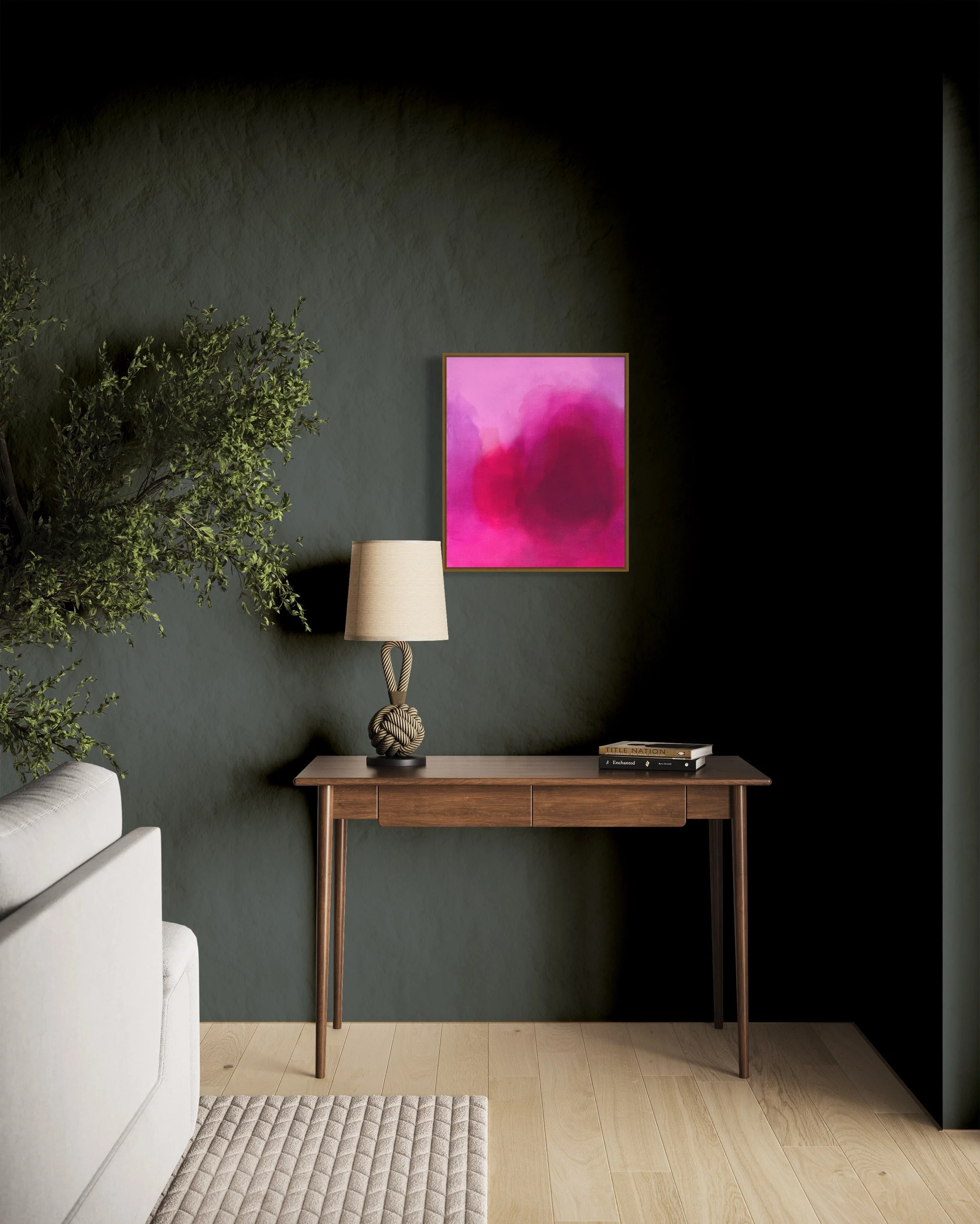 MarieSchlederer_MountainsinSpringtime_59cmx50cm_acryliconcanvas_$1600_INSITU.JPG
