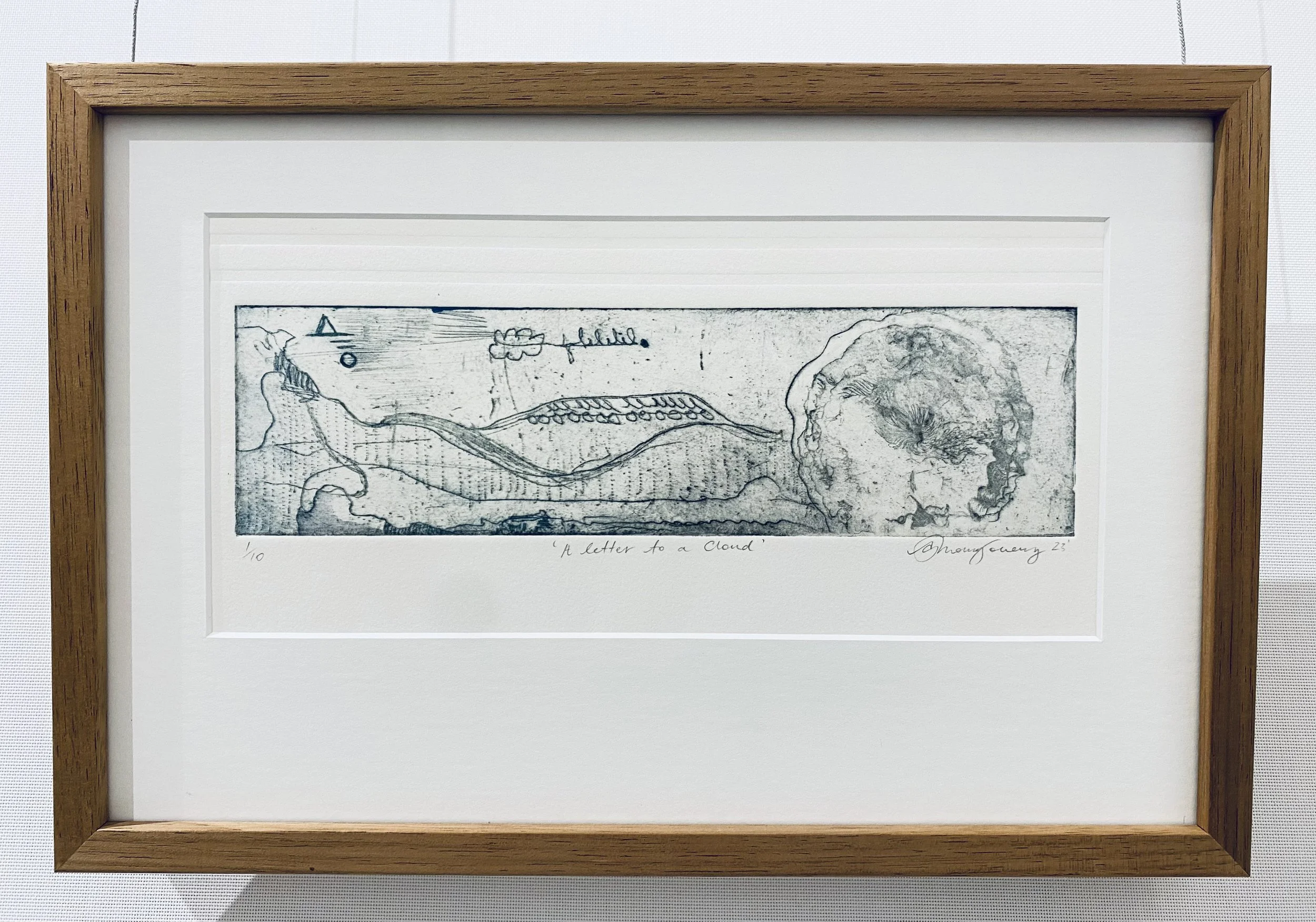 'A letter to a cloud'