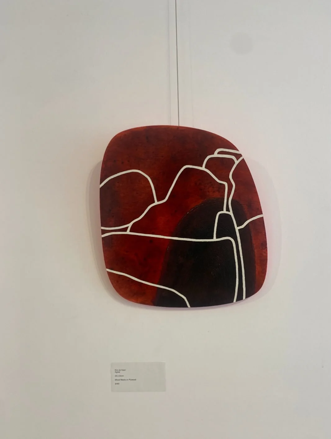 Get up close and personal with @bykimdehaan one half of our duo show opening tomorrow. 

Kim de Haan is a contemporary artist practicing on Guringai Land in Sydney. Inspired by the Australian coastline, her work explores the ever-shifting threshold b