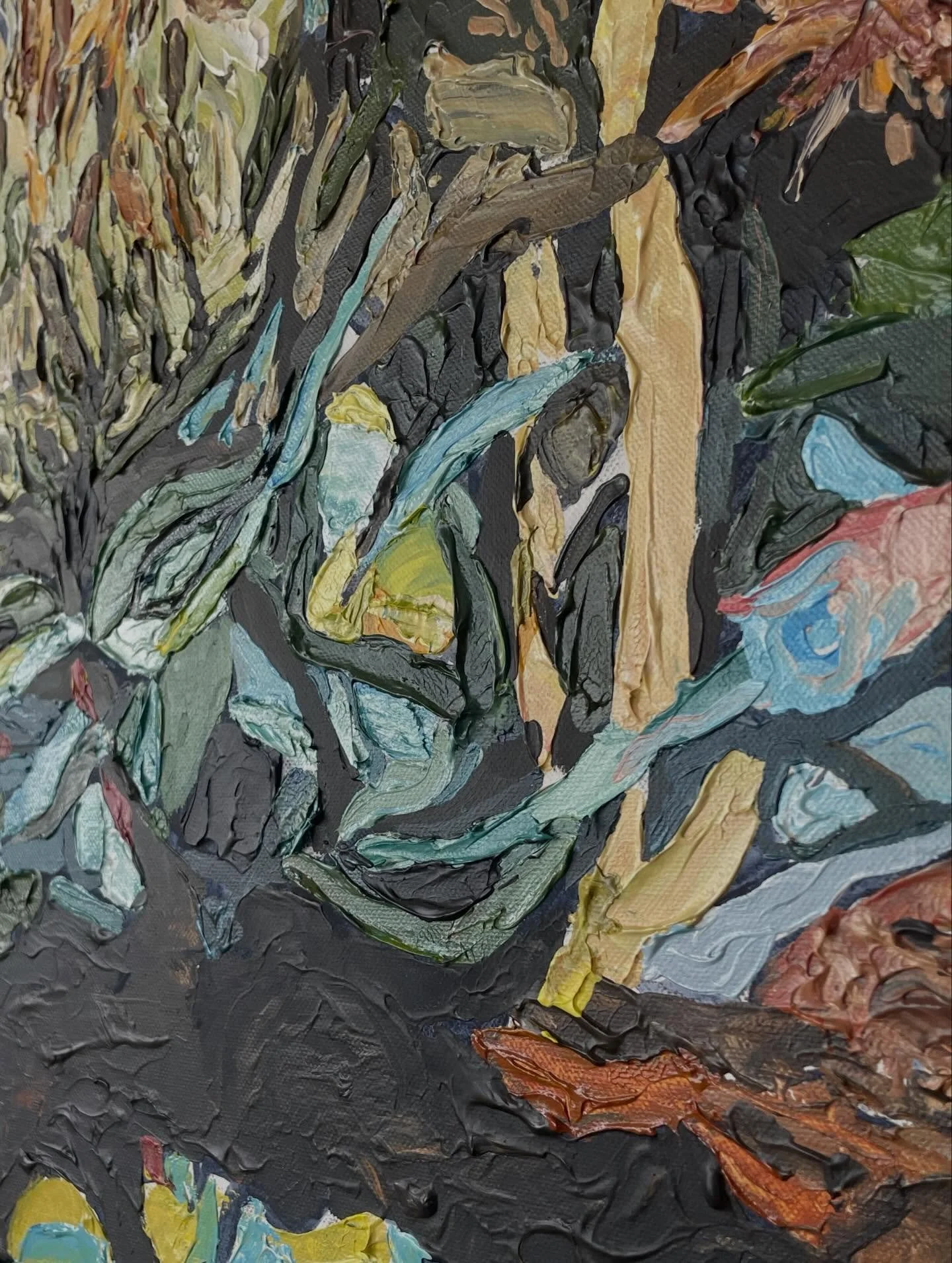 Get in amongst the details with @mark.eland.artworks &lsquo;Close Far and Inbetween&rsquo; has one final week up in the gallery the next chance to see it in person is Thursday at 10am or reach out we&rsquo;re always happy to arrange a private showing