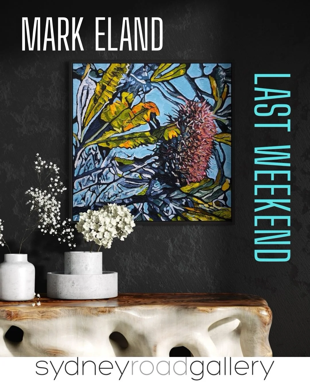We are open for the long weekend! Come see the last weekend of @mark.eland.artworks and @bykimdehaan with their duo show. As normal we are open 10-4pm today and 10-2pm Sunday. 

Get to know @mark.eland.artworks 

&ldquo;I explore the natural patterns