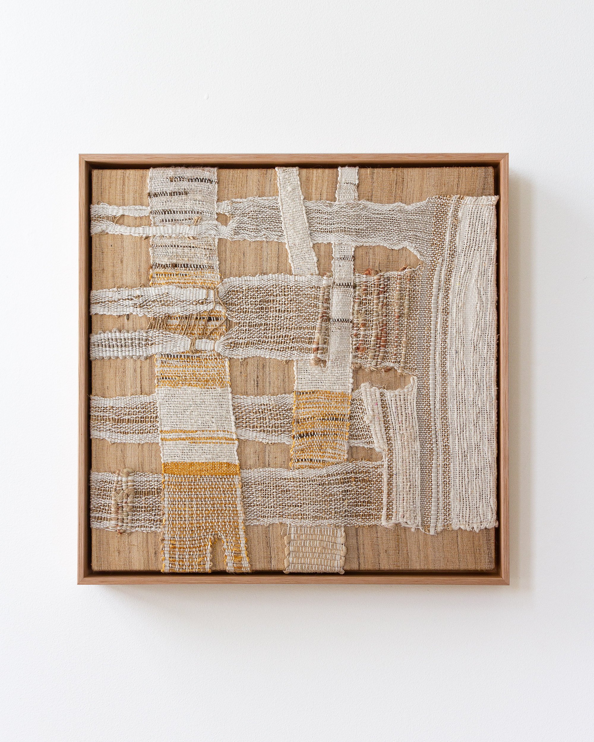 CrossingThreads_FRAGMENTS_SERIES_LAYERS_405mmx405mmx45mm_HandwovenTextiles_FramedInTasmanianOak_WithEstapolFinish_1199_01.jpg