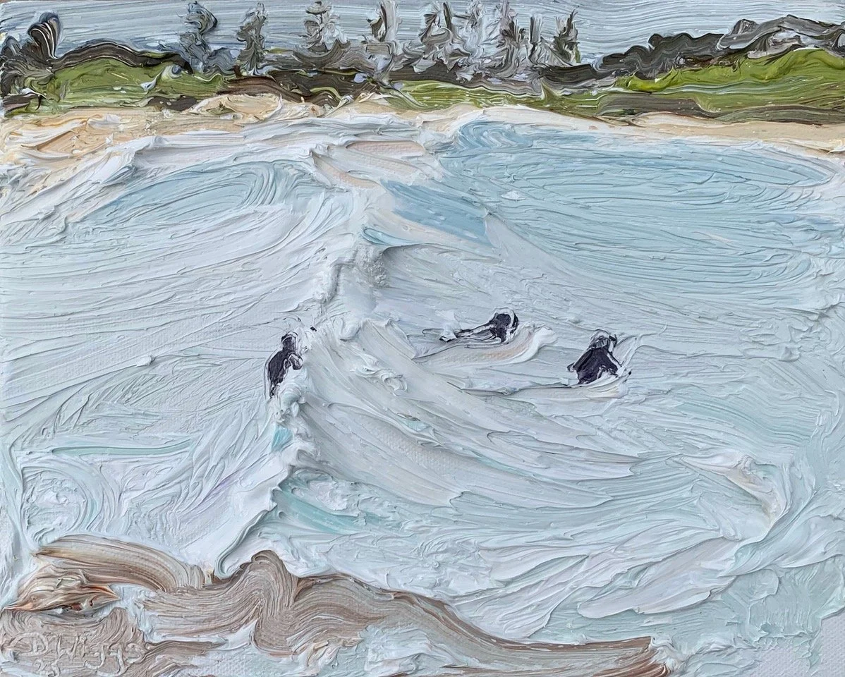 Dee Why Point-Plein air-Oil on canvas-23cm x 28cm framed Tasmanian Oak-David K Wiggs-$575.jpeg