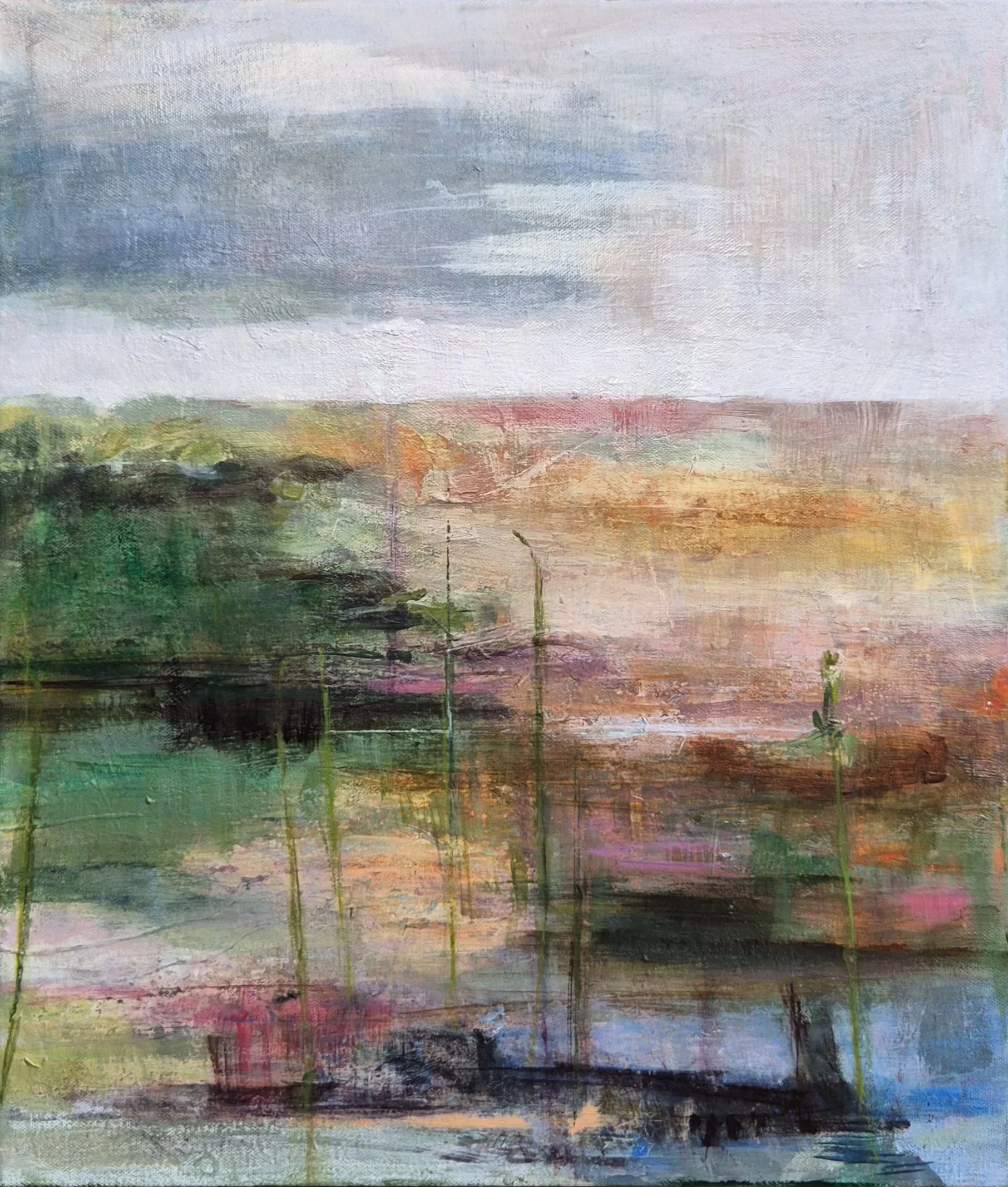 Amanda Mahony_Curious Escape_53x43cm_Acrylic on canvas_Framed_$850.jpeg