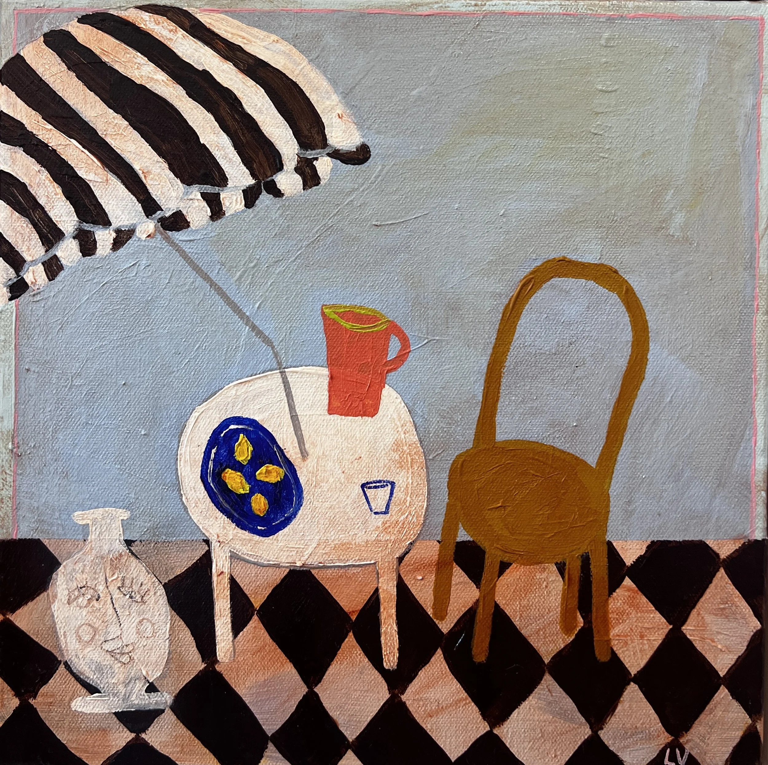 Leigh Vardanega_Lemons and Pot_33x33cm_Acrylic on canvas_framed in washed timber_$550.jpeg