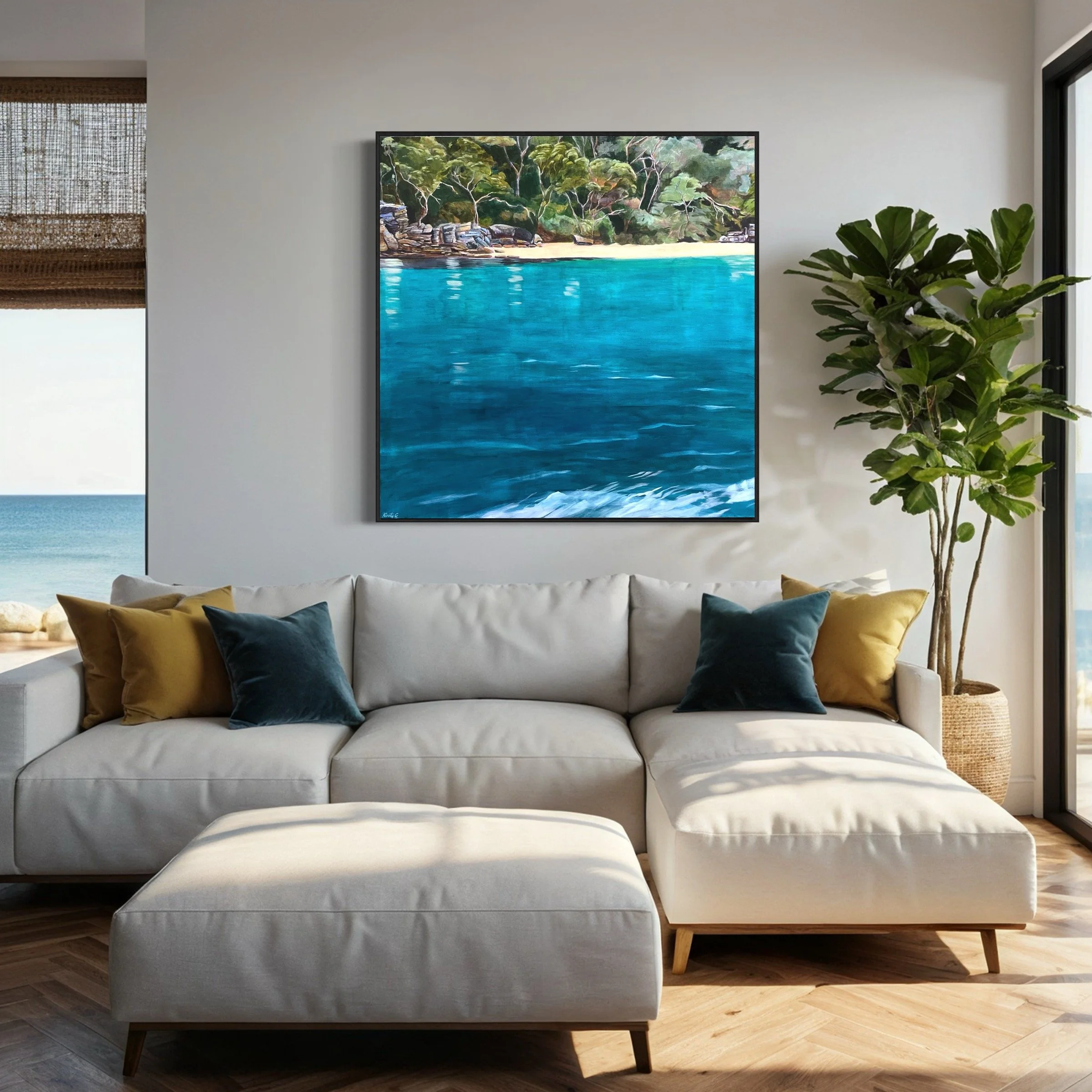 Kirsty Gautheron Tucked Away in situ.JPG