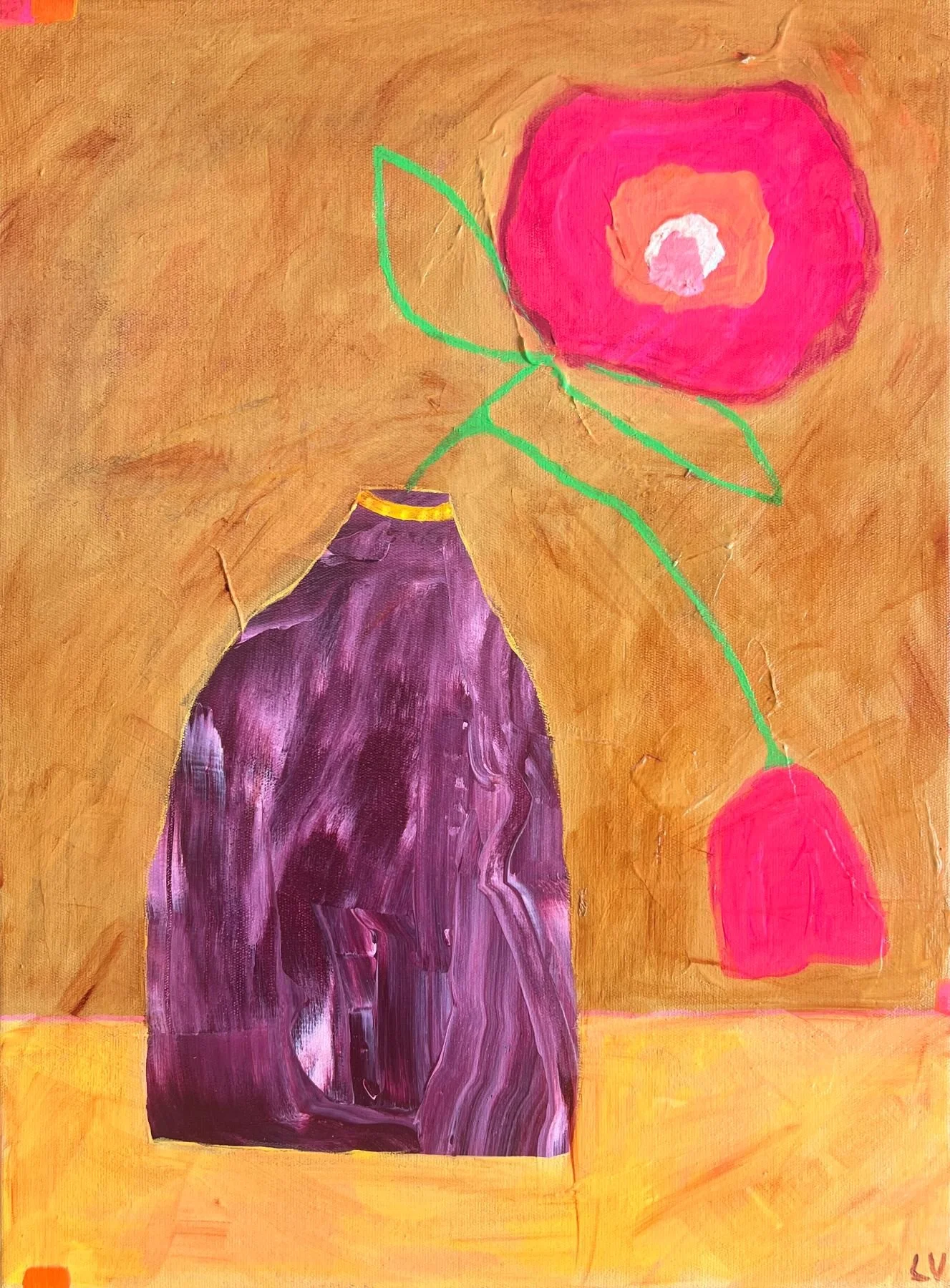 Leigh Vardanega_Madeline_40x30cm_Acrylic on canvas framed_$620_LR.jpeg