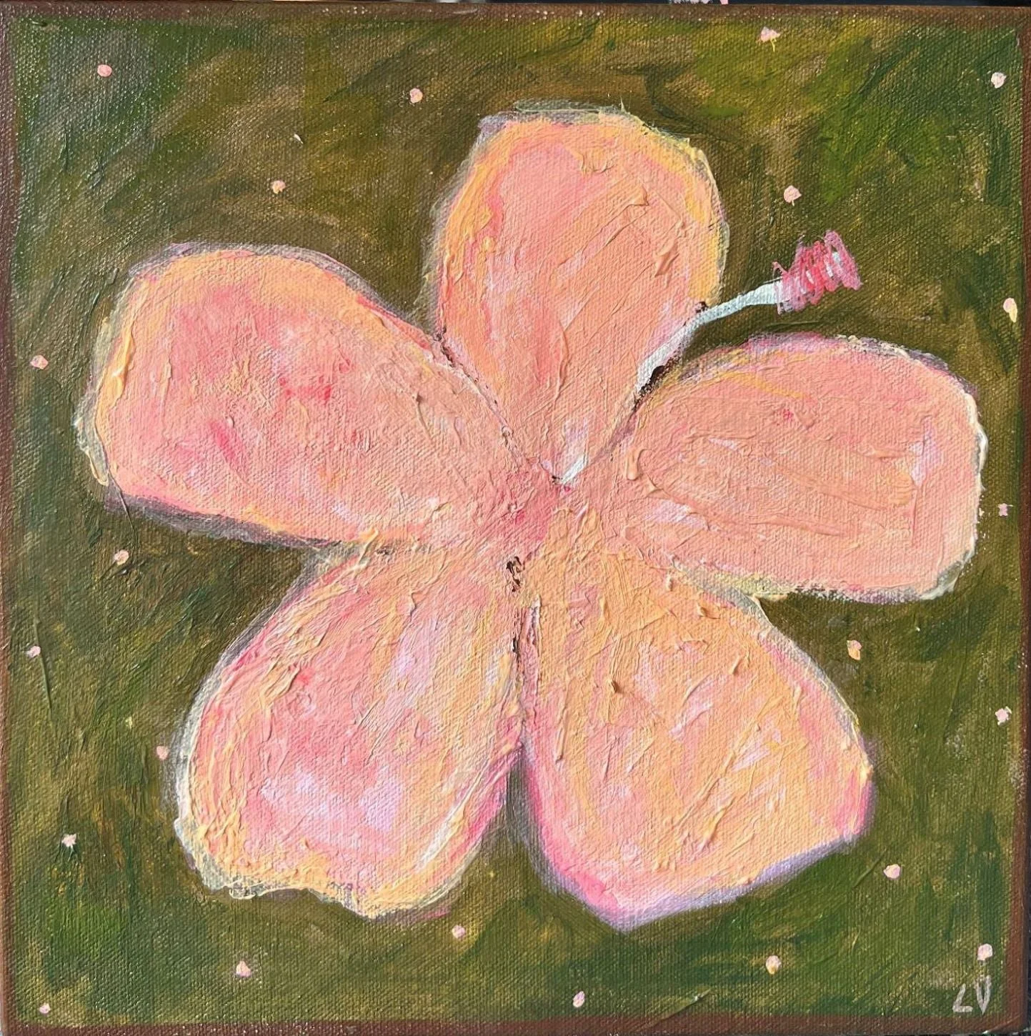 Leigh Vardanega_Hibiscus in Summer 33x33cm_acrylic on canvas_$550.jpg