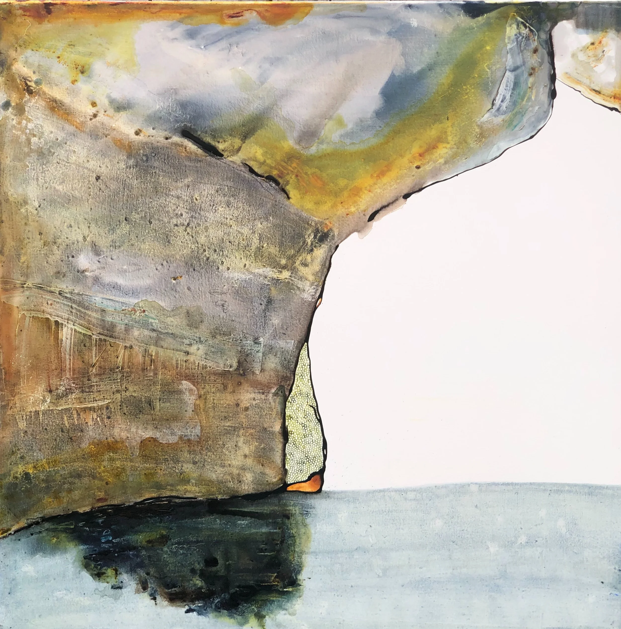 Scooped out of the Earth 105 x 105cm $3995.JPG