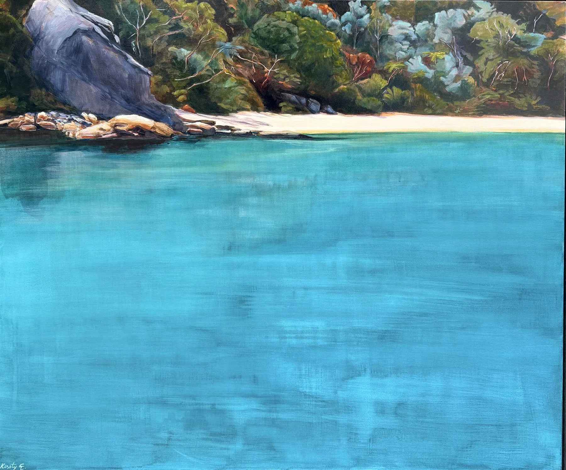 Kirsty Gautheron Rock My World_II_105 x 125cm framed acrylic on canvas $3450_lowres.jpg