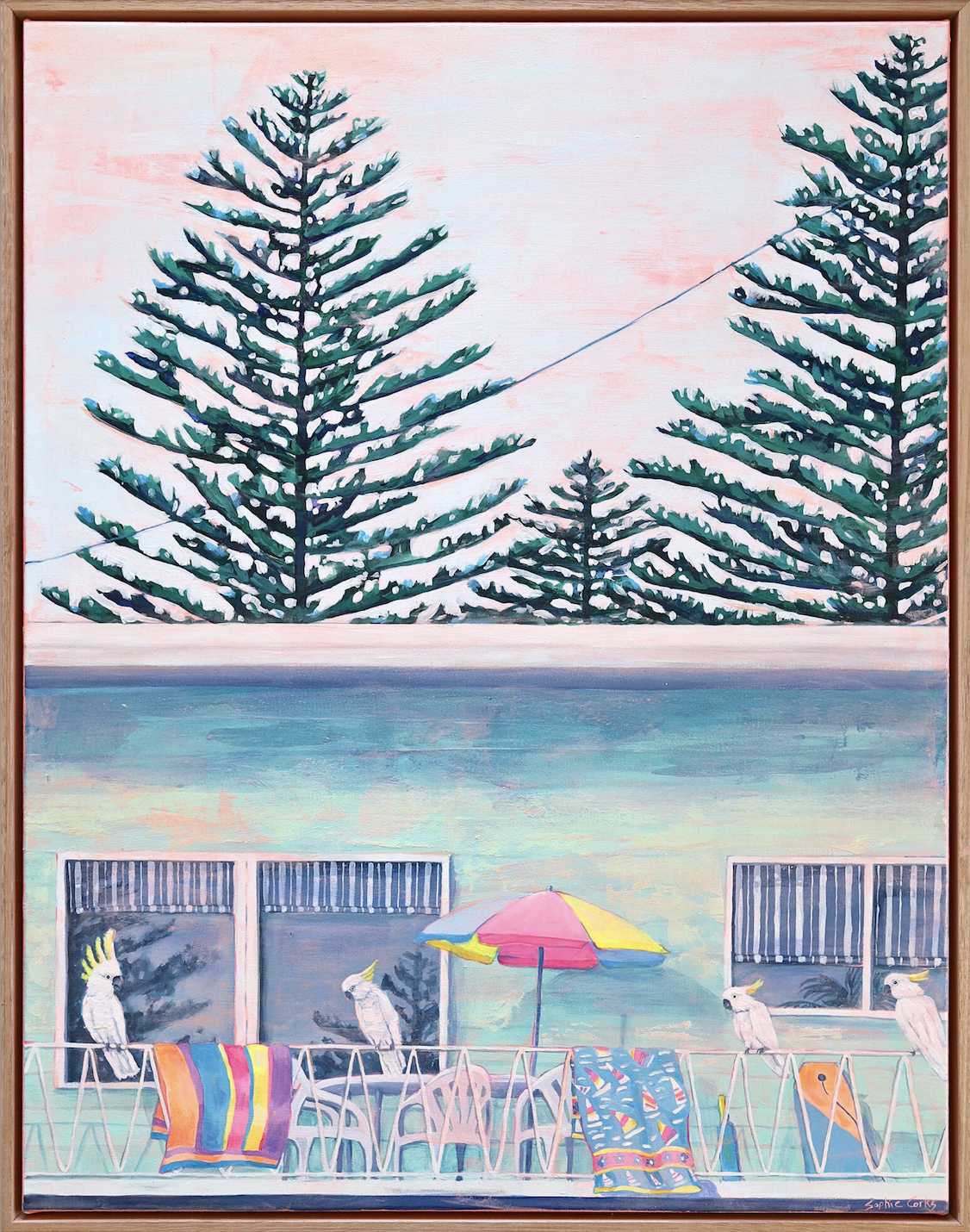 Sophie Corks_Run to Paradise_73x93cm_acrylic_$2860.png