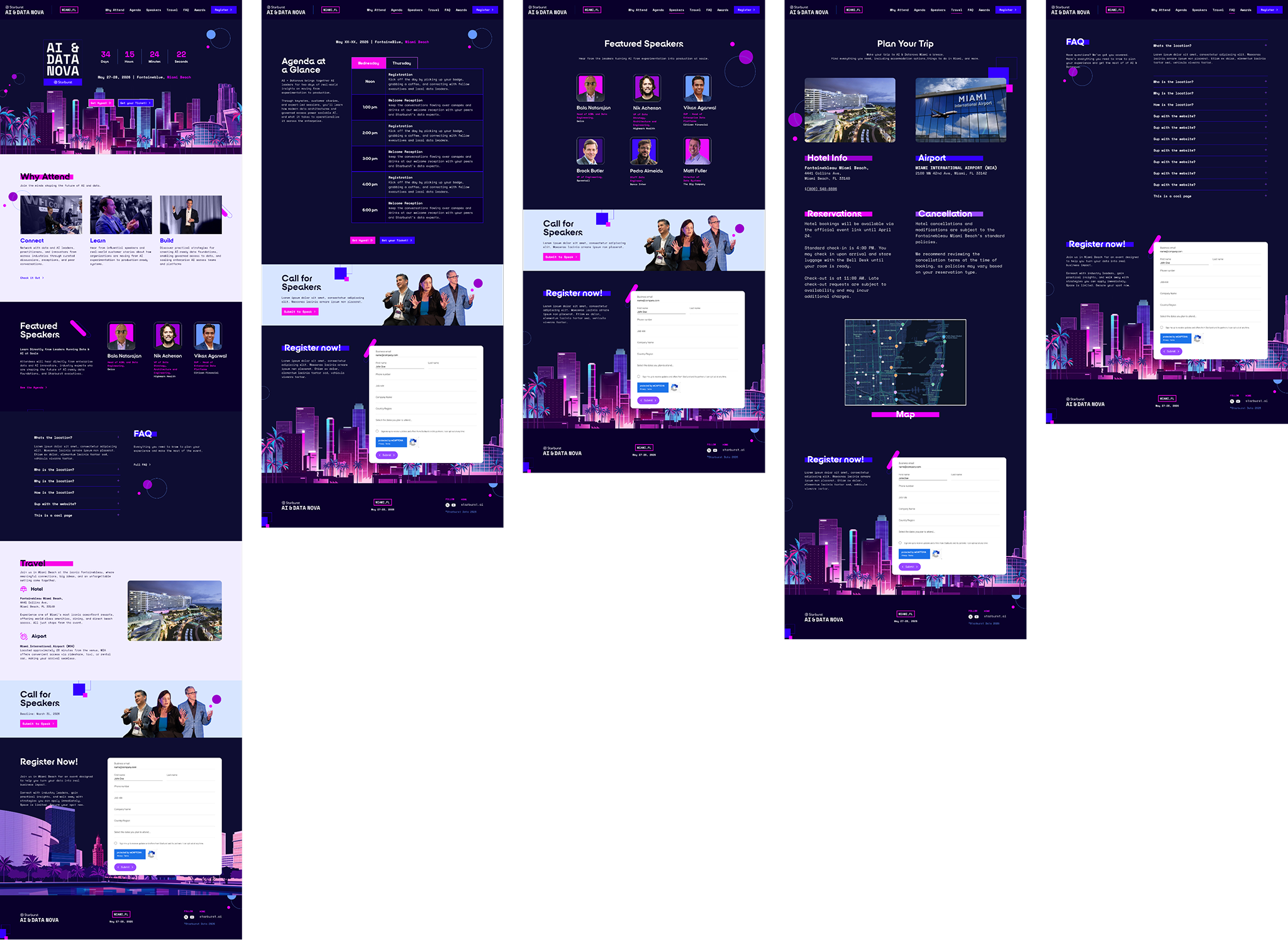 Event Microsite