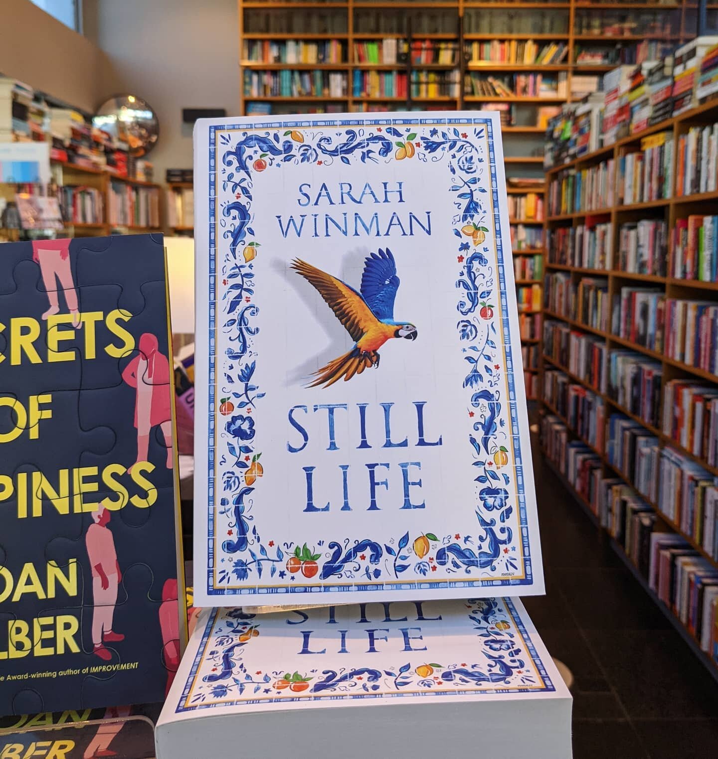 Natalie's 30th book of 2021 is Sarah Winman's Still Life. @harpercollinsaustralia