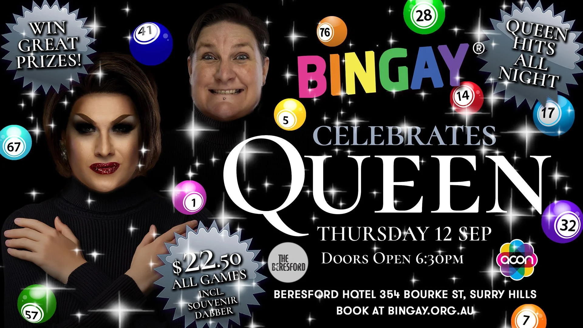 Bingay Celebrates QUEEN – A Night of Drag, Bingo, and Fabulous Fun!